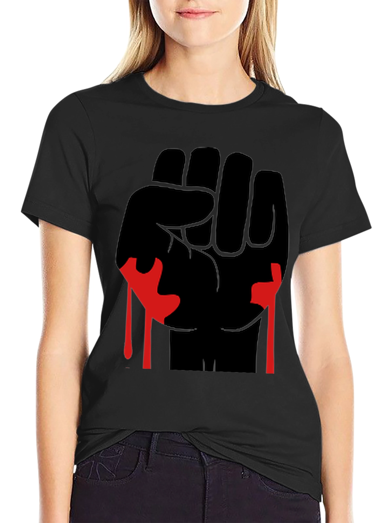 Black Power Fist T-Shirt