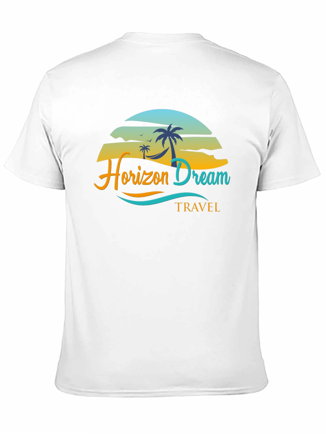 Horizon Dream Travel T-Shirt - Black