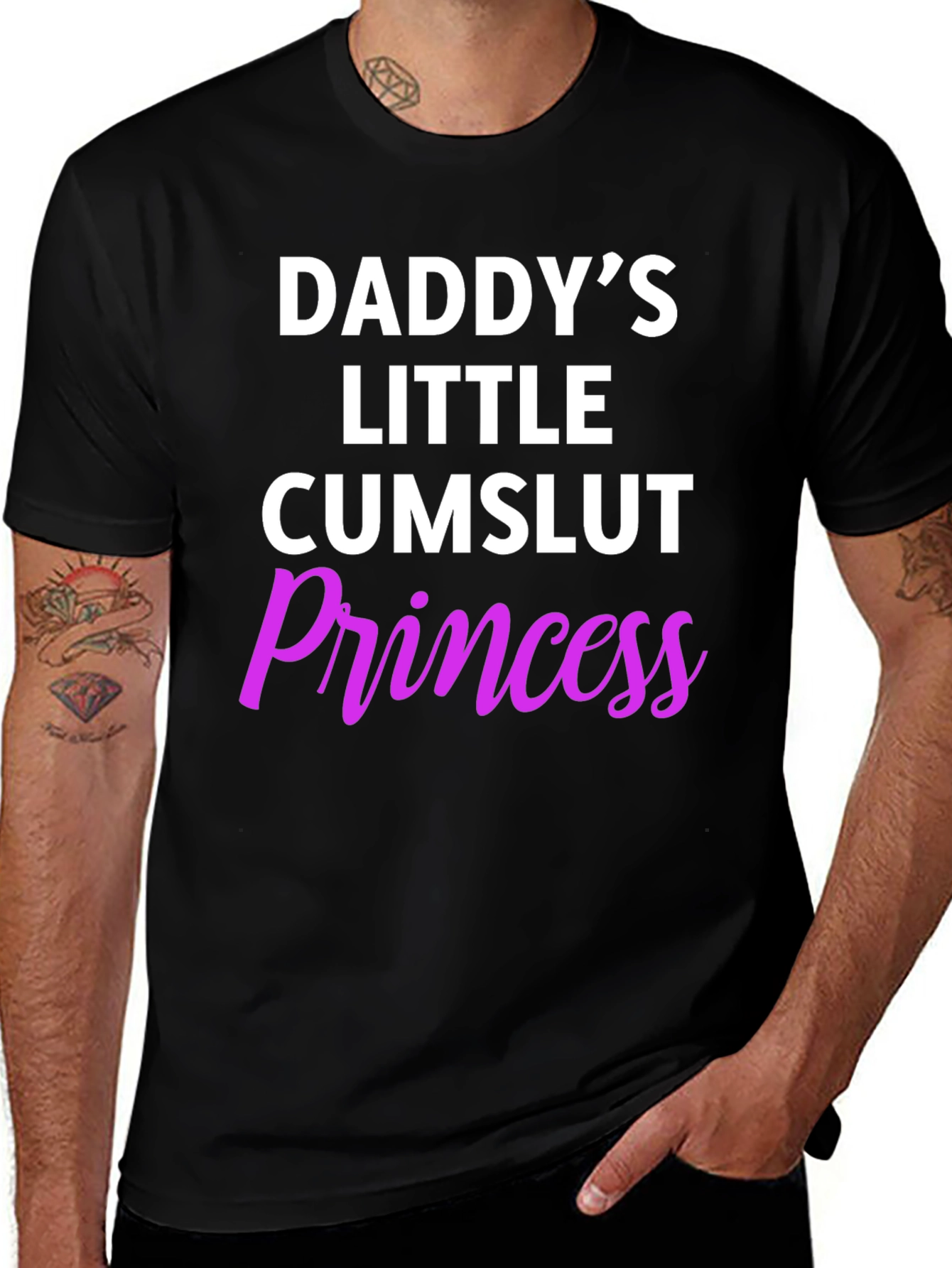 Daddys Little Princess Funny T-Shirt