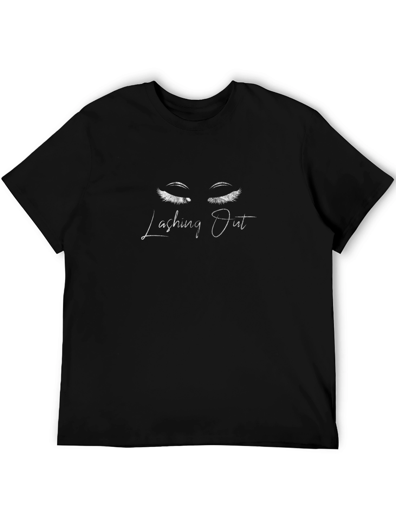 Lashing Out Graphic Tee - Black