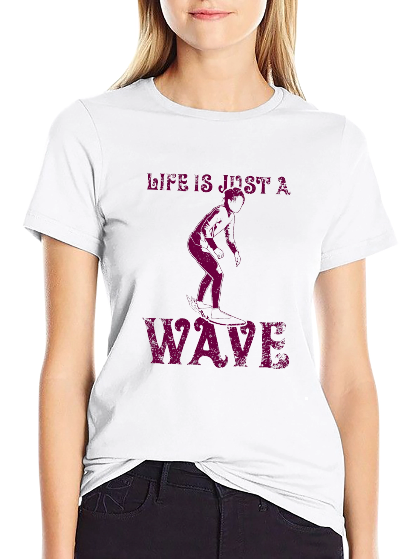 Life is Just a Wave Graphic Tee