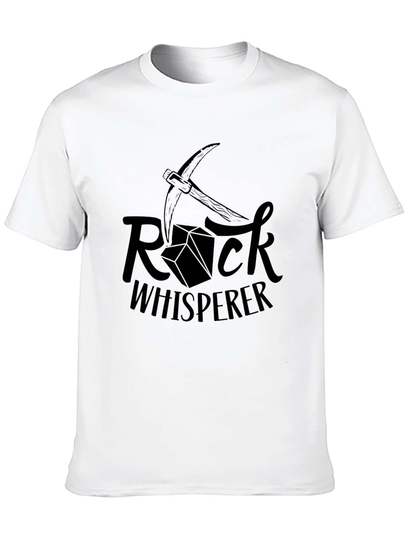 Rock Whisperer Graphic Tee - Black