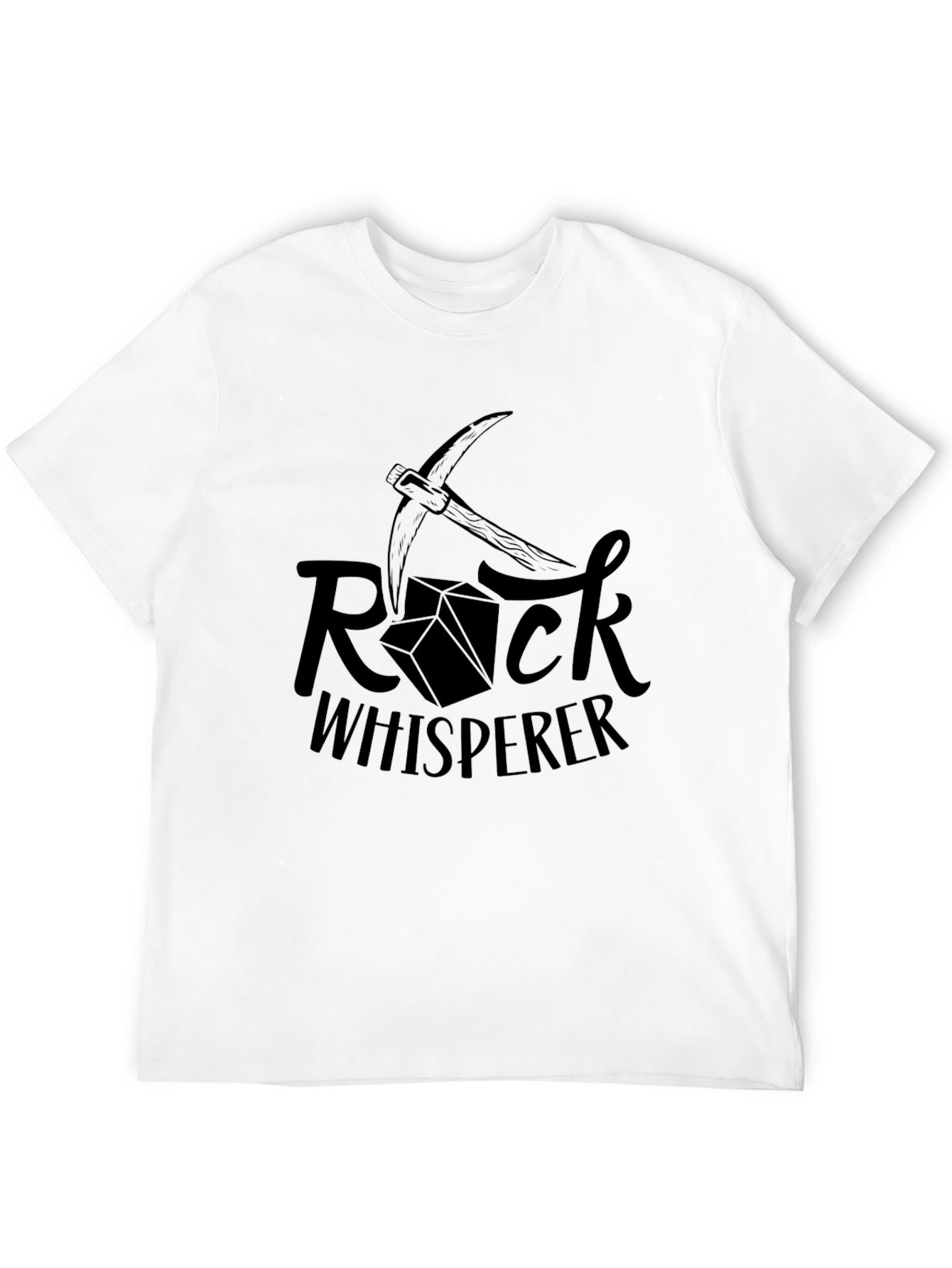 Rock Whisperer Graphic Tee - Black