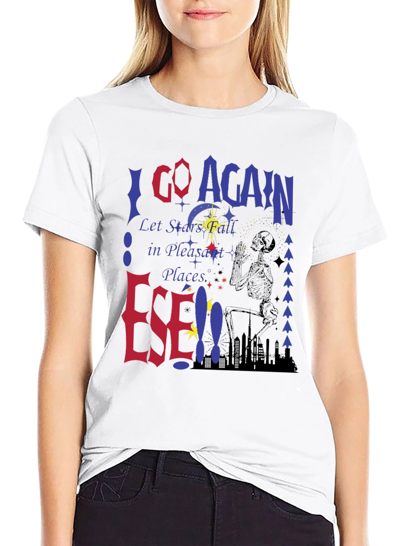 Unique Graphic Print T-Shirt
