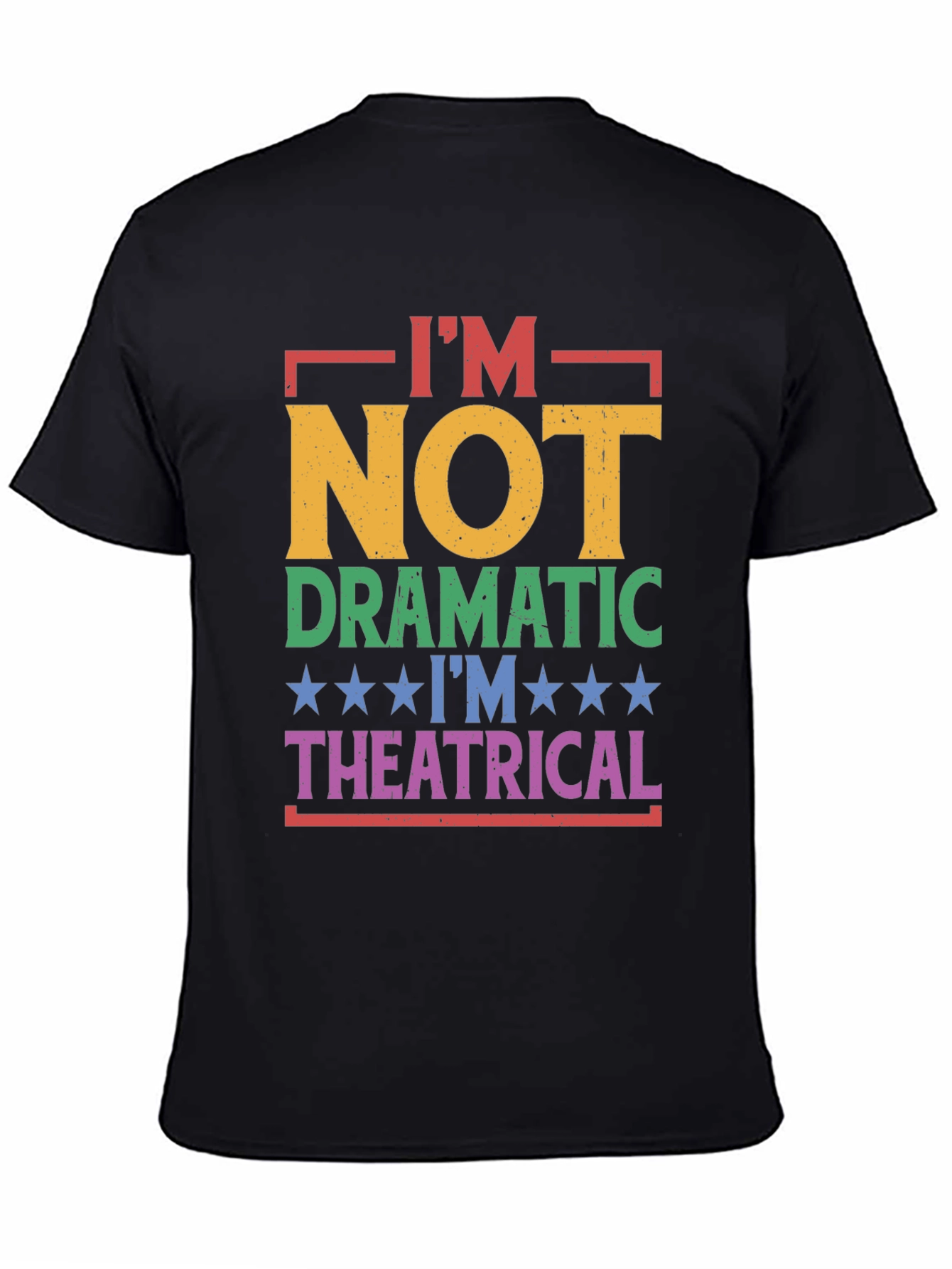 Theatrical T-Shirt - Funny Drama Queen Tee