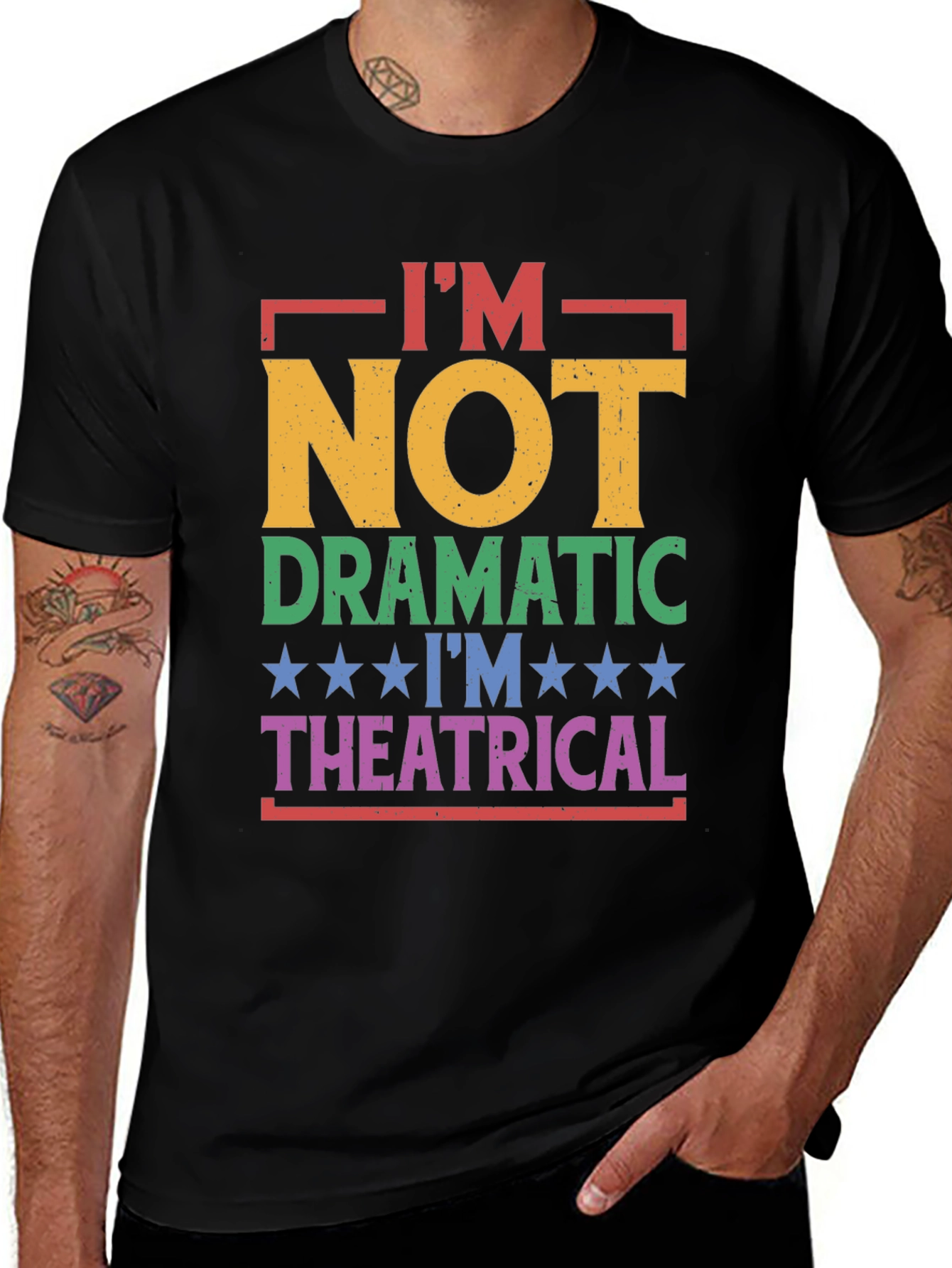 Theatrical T-Shirt - Funny Drama Queen Tee