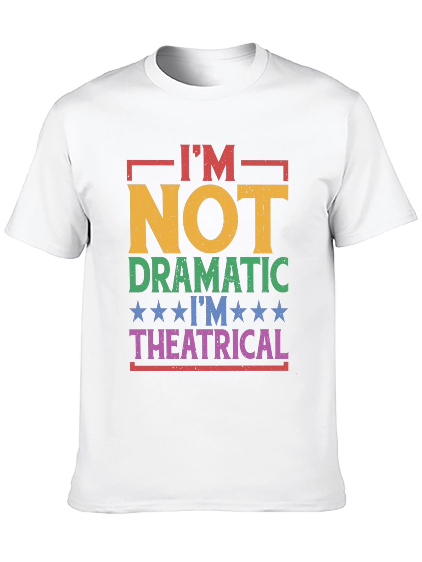 Theatrical T-Shirt - Funny Drama Queen Tee