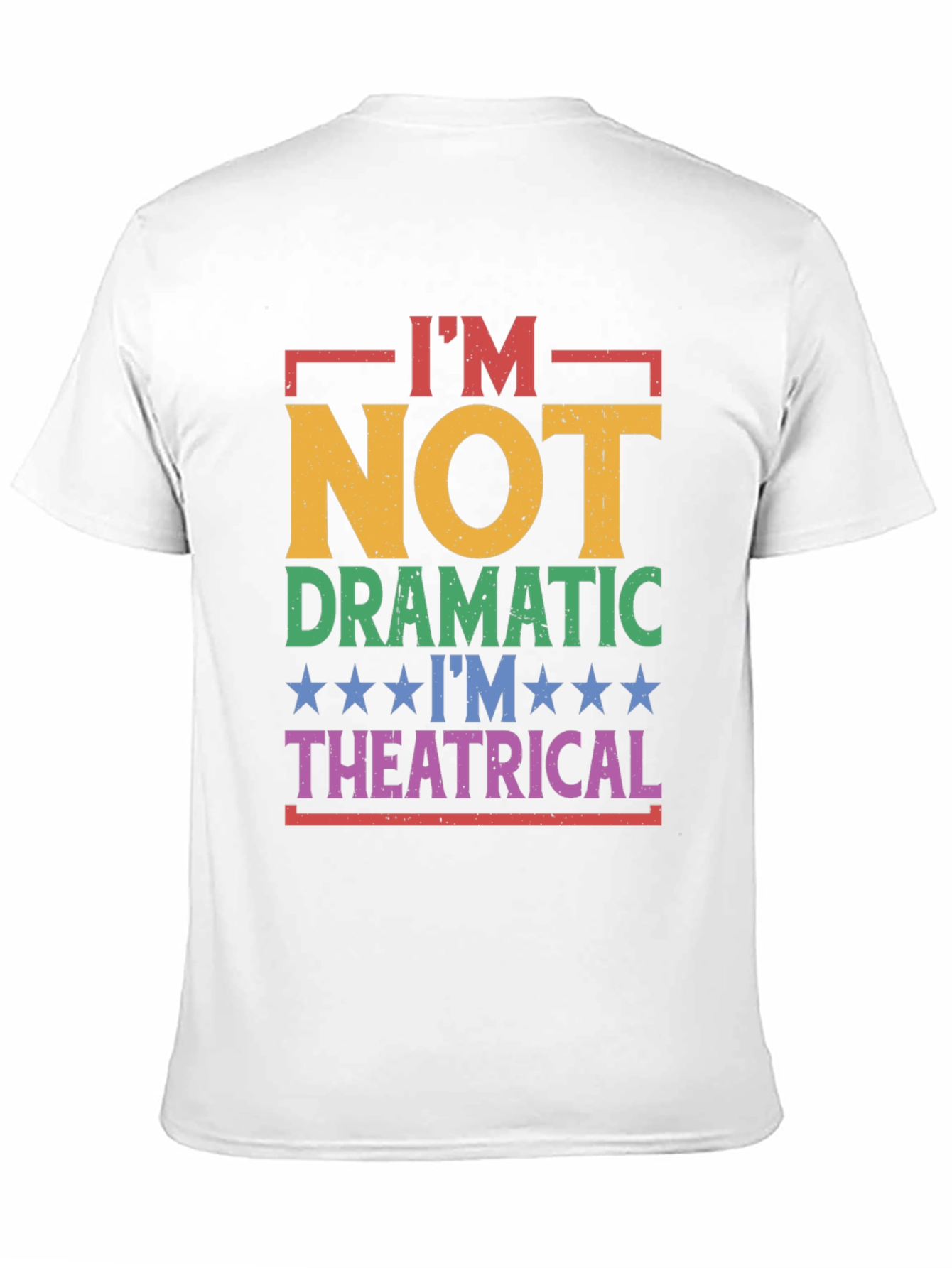 Theatrical T-Shirt - Funny Drama Queen Tee