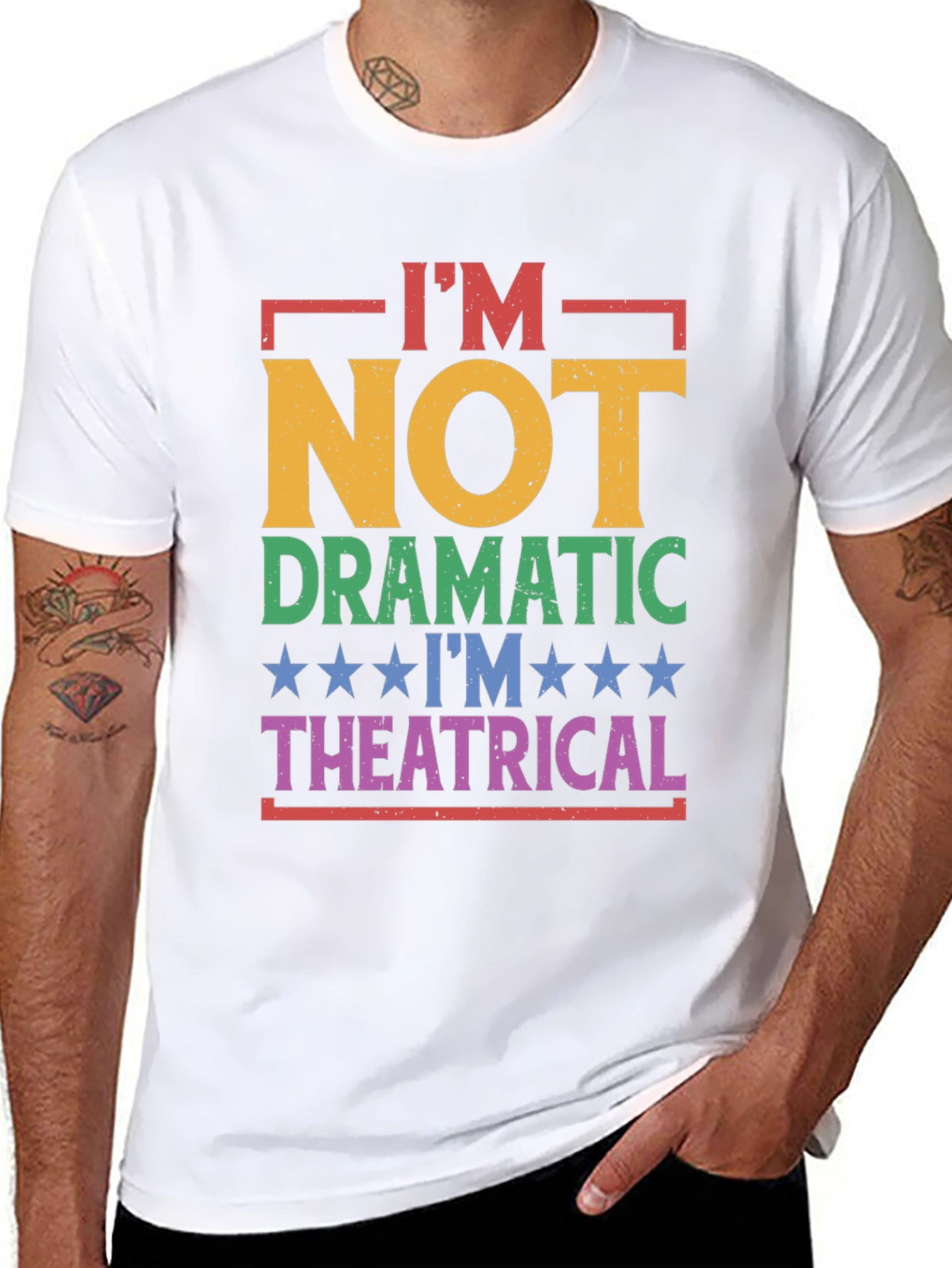 Theatrical T-Shirt - Funny Drama Queen Tee