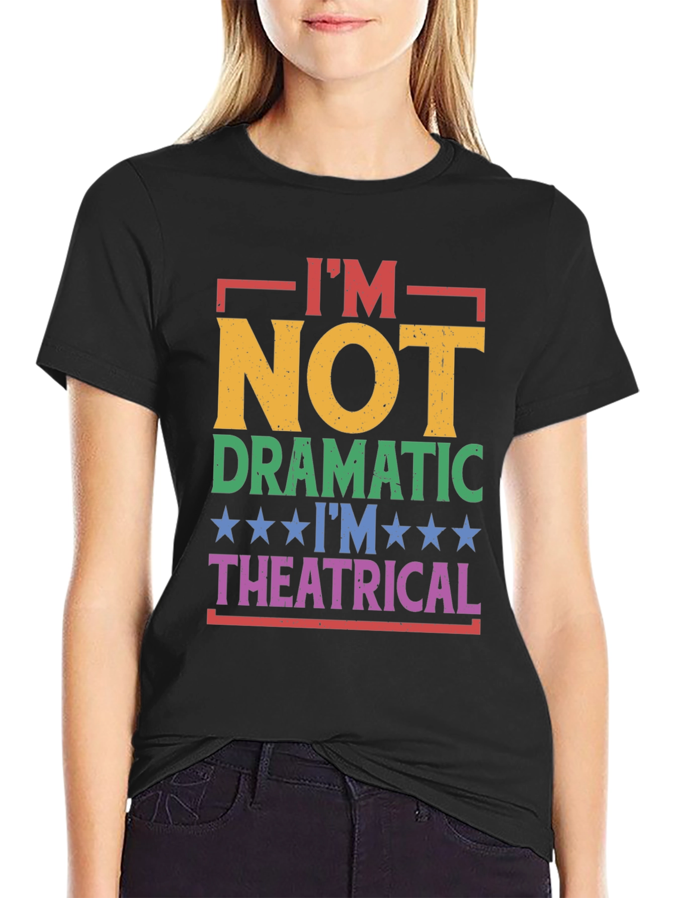 Theatrical T-Shirt - Funny Drama Queen Tee