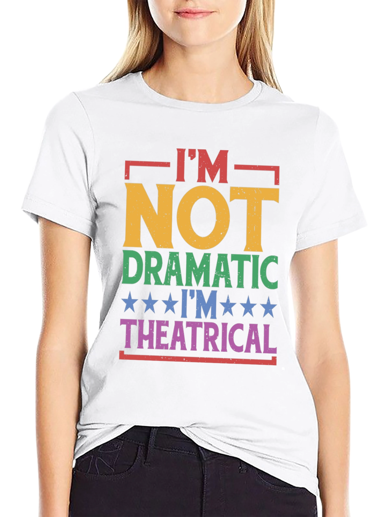Theatrical T-Shirt - Funny Drama Queen Tee