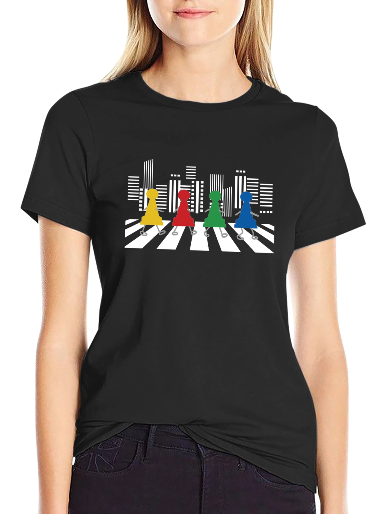 Abbey Road Board Game Player T-Shirt