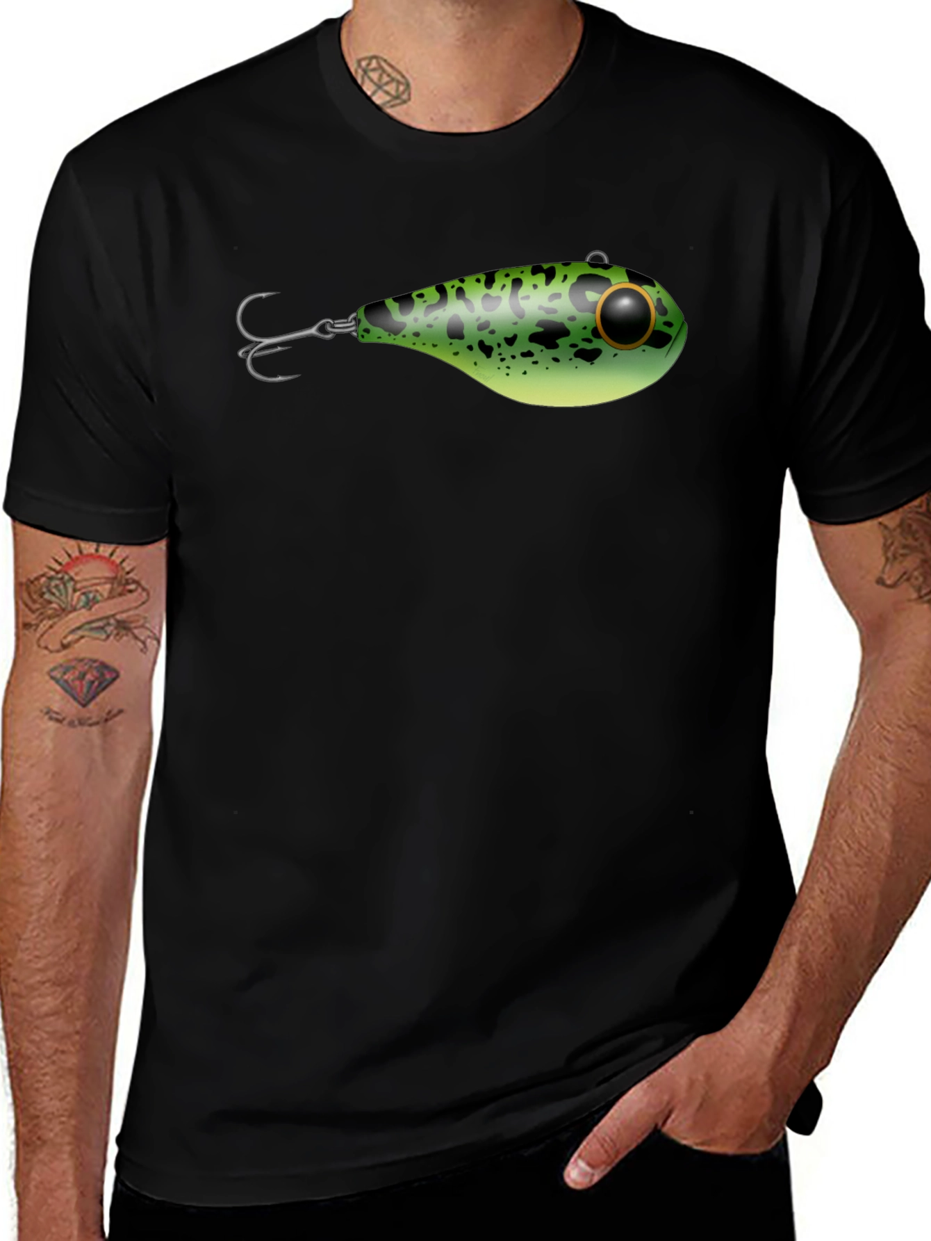 Fishing Lure Graphic Tee - Anglers Style