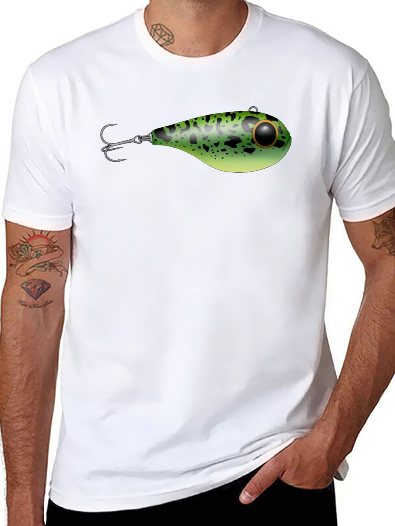 Fishing Lure Graphic Tee - Anglers Style