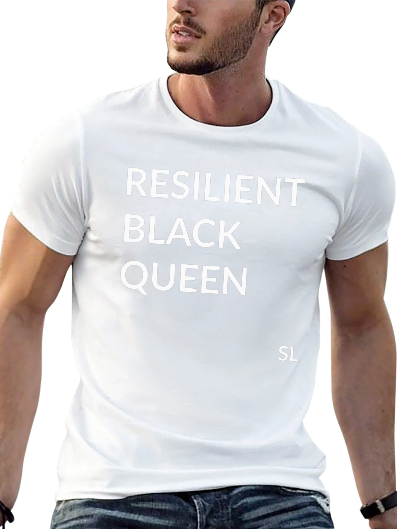 Resilient Black Queen Graphic Tee