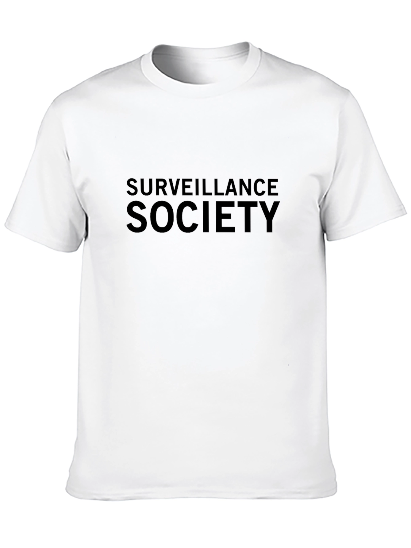 Surveillance Society Graphic Tee - Mens Black T-Shirt