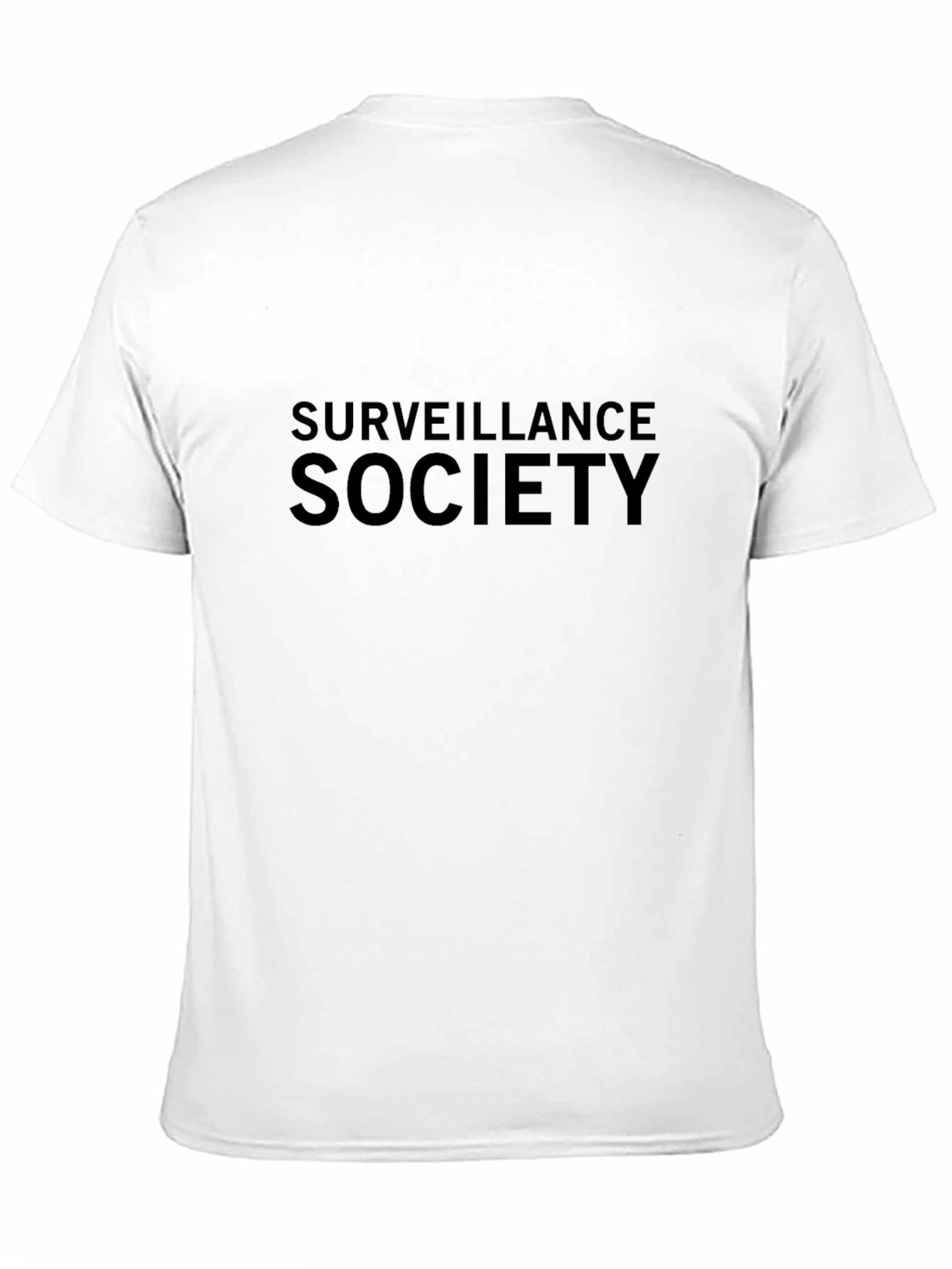 Surveillance Society Graphic Tee - Mens Black T-Shirt