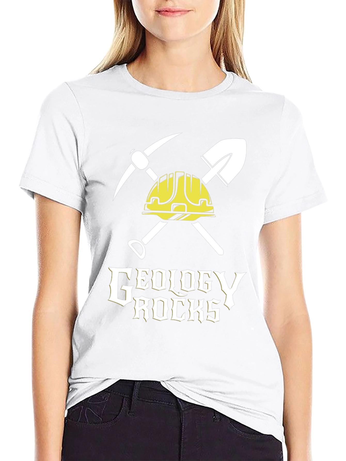 Geology Rocks Graphic T-Shirt - Black Cotton Tee