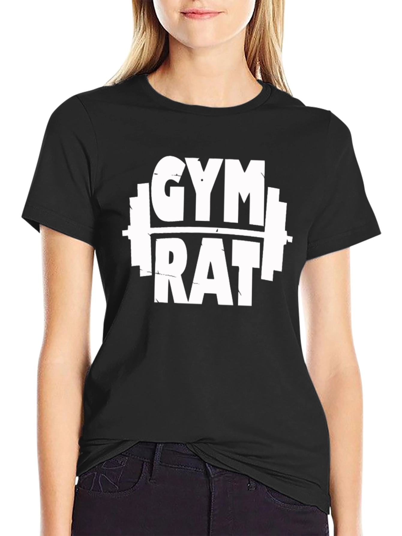 Gym Rat T-Shirt - Black
