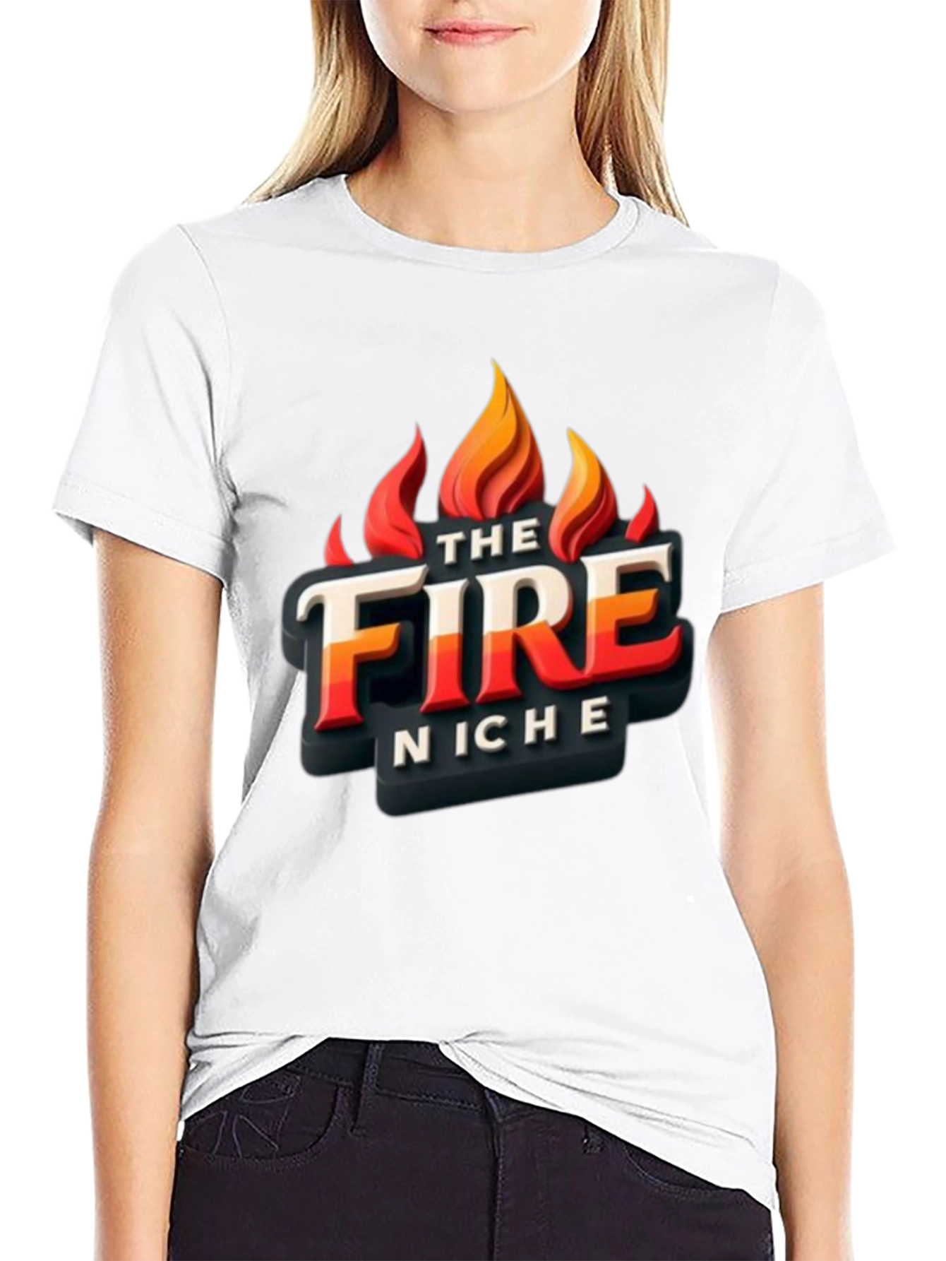 The Fire Niche Graphic Tee - Bold Statement Shirt