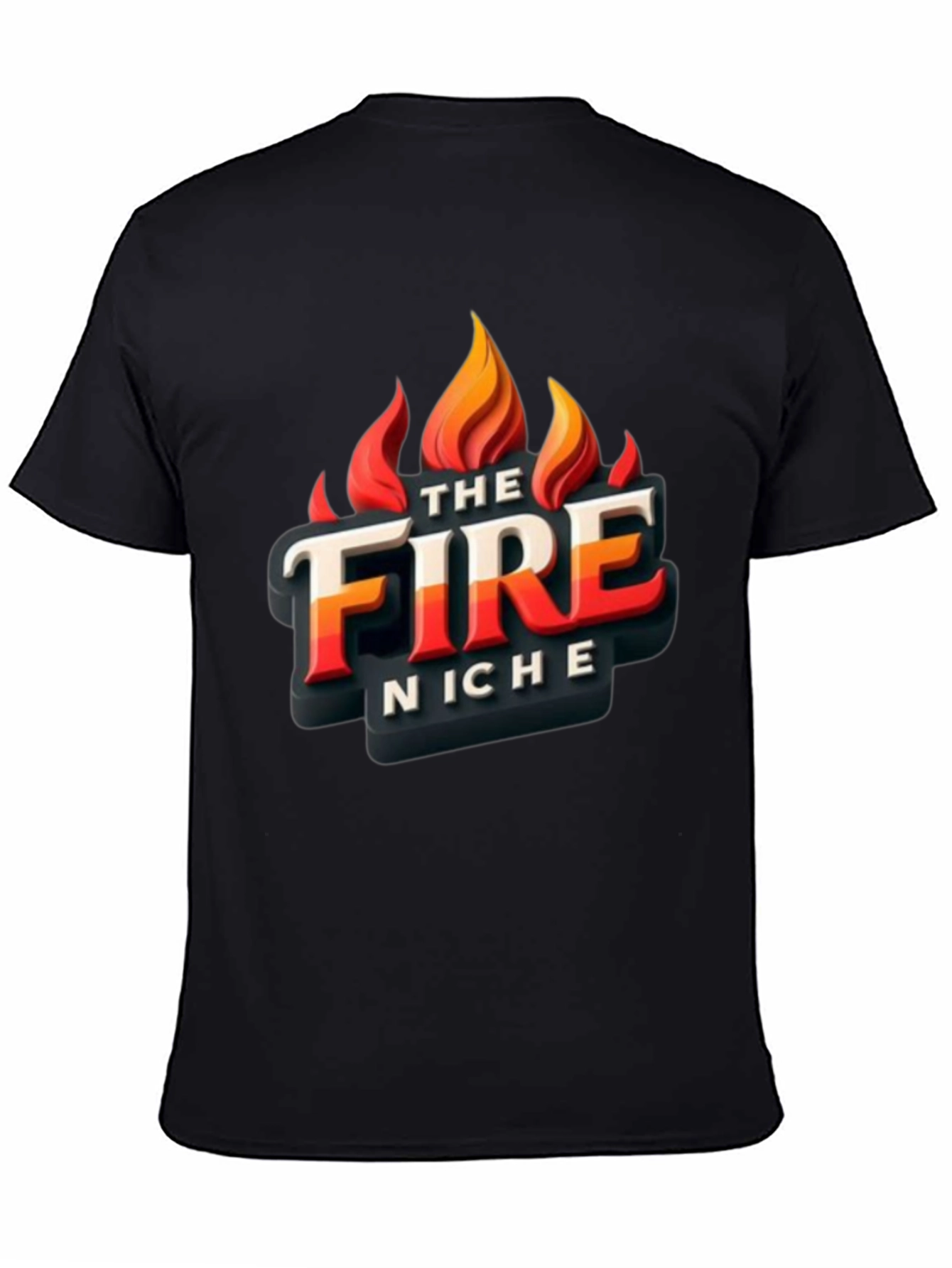 The Fire Niche Graphic Tee - Bold Statement Shirt