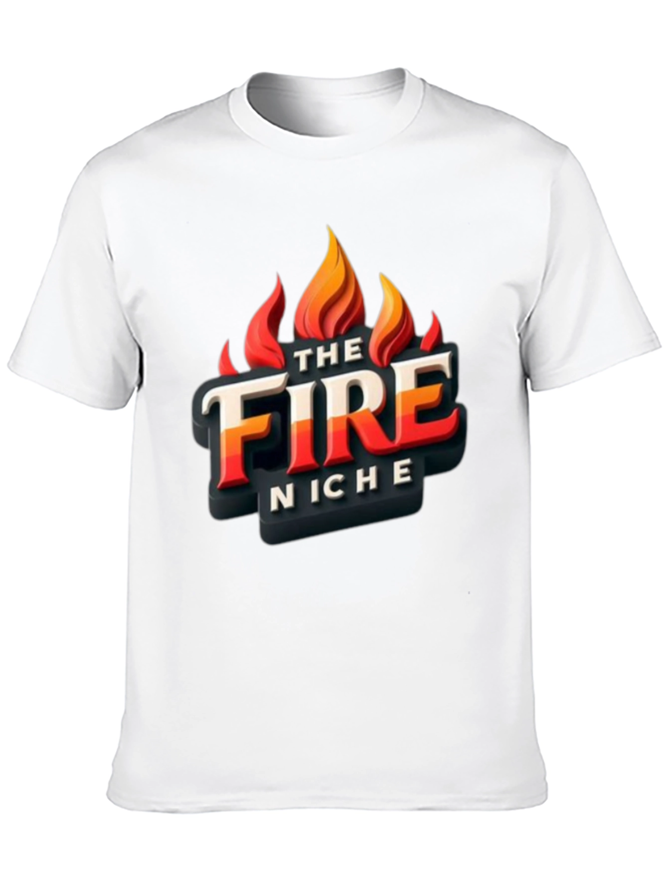 The Fire Niche Graphic Tee - Bold Statement Shirt