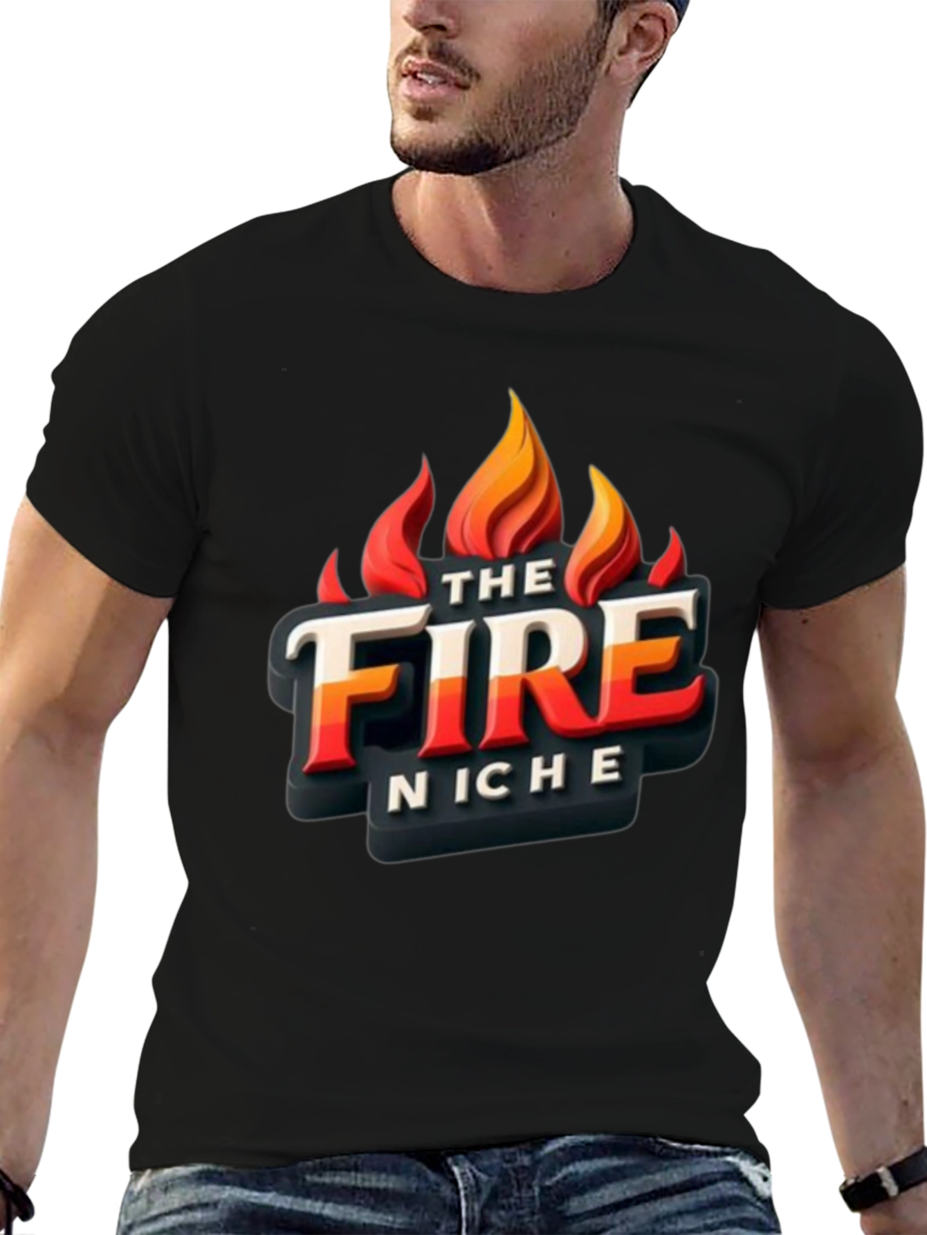 The Fire Niche Graphic Tee - Bold Statement Shirt