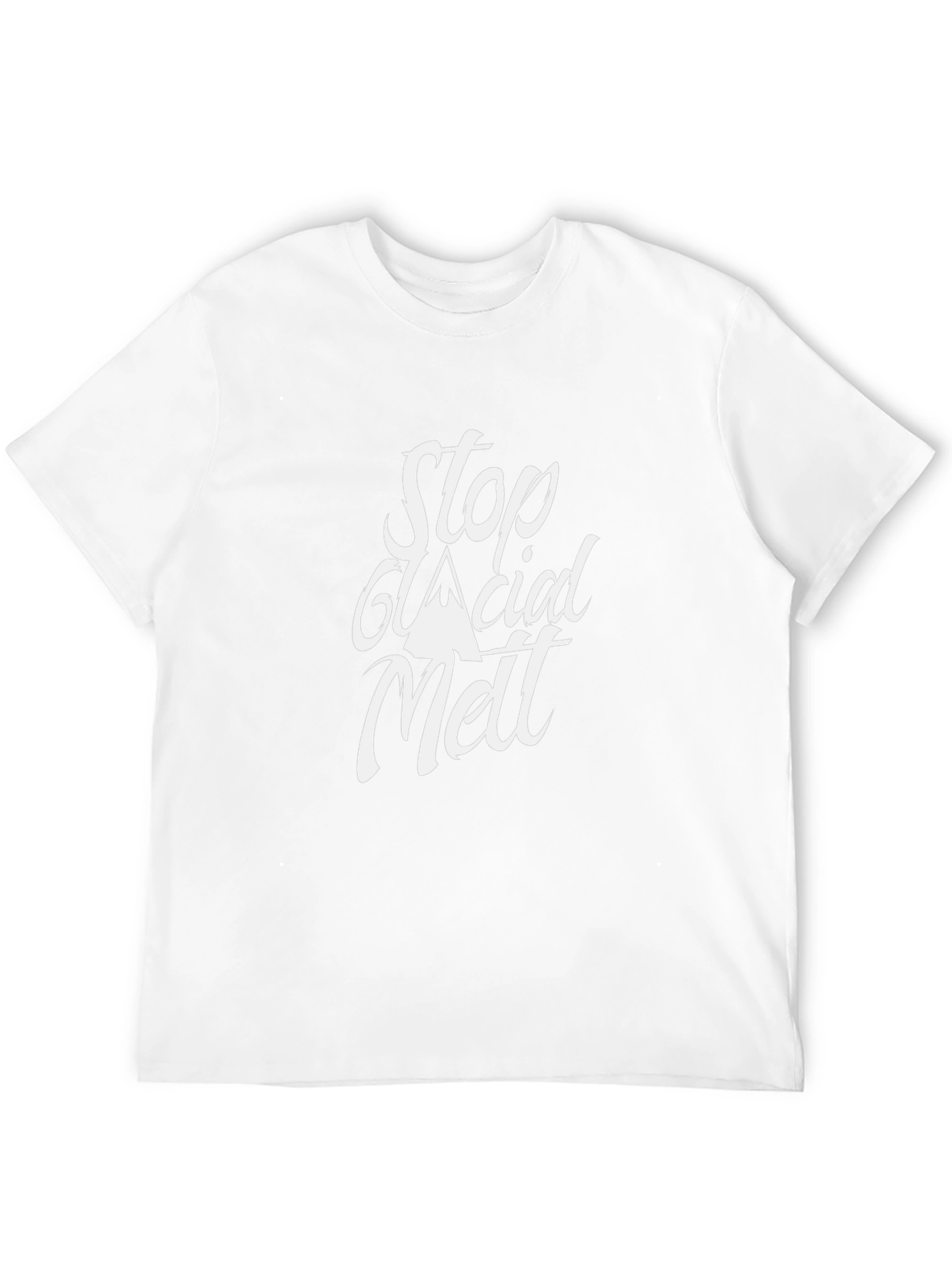 Stop Glacial Melt Black T-Shirt
