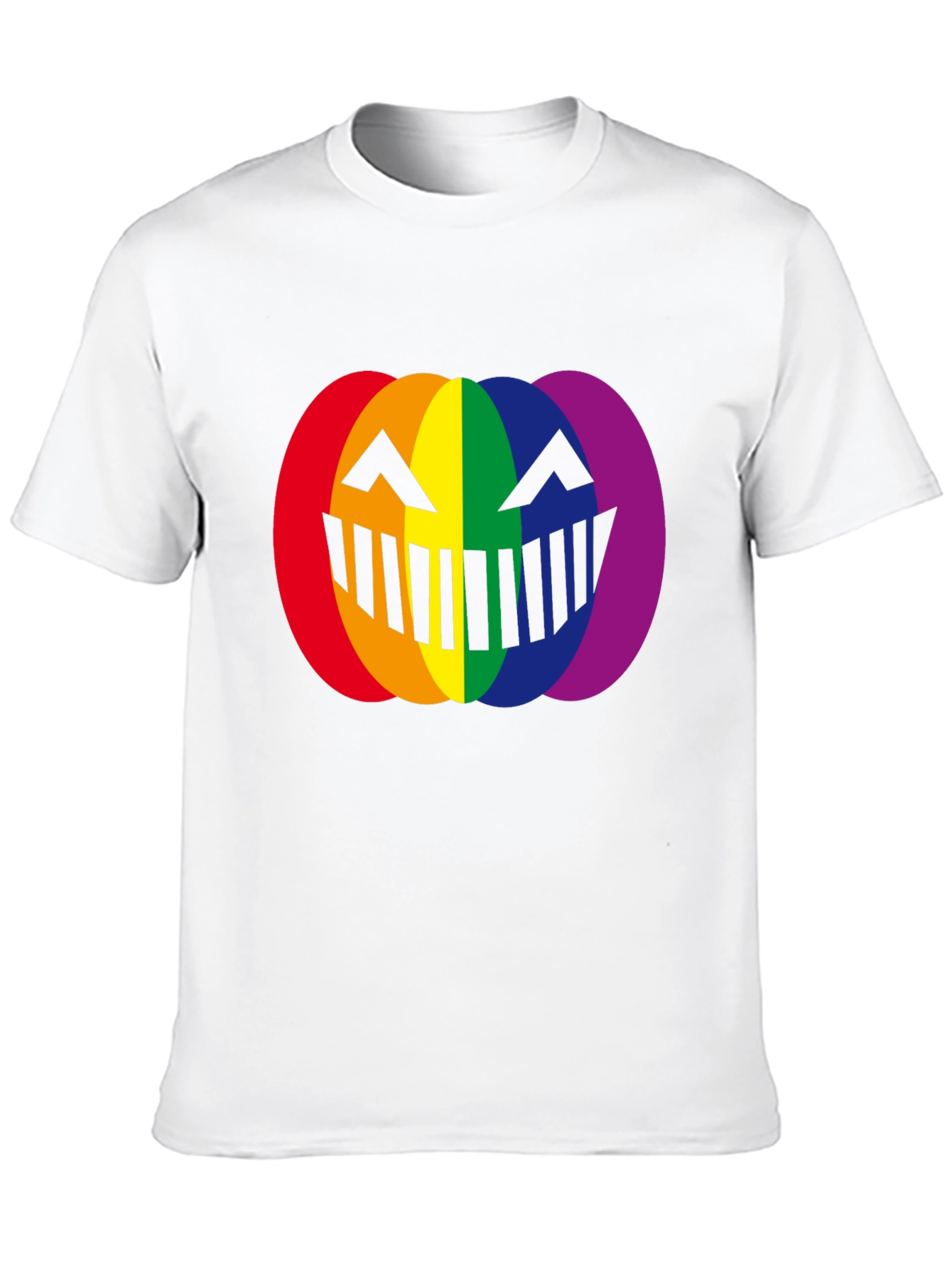 LGBTQ+ Pumpkin Halloween T-Shirt - Rainbow Pride
