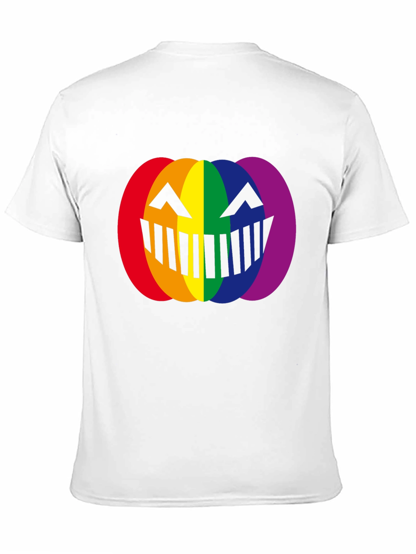LGBTQ+ Pumpkin Halloween T-Shirt - Rainbow Pride