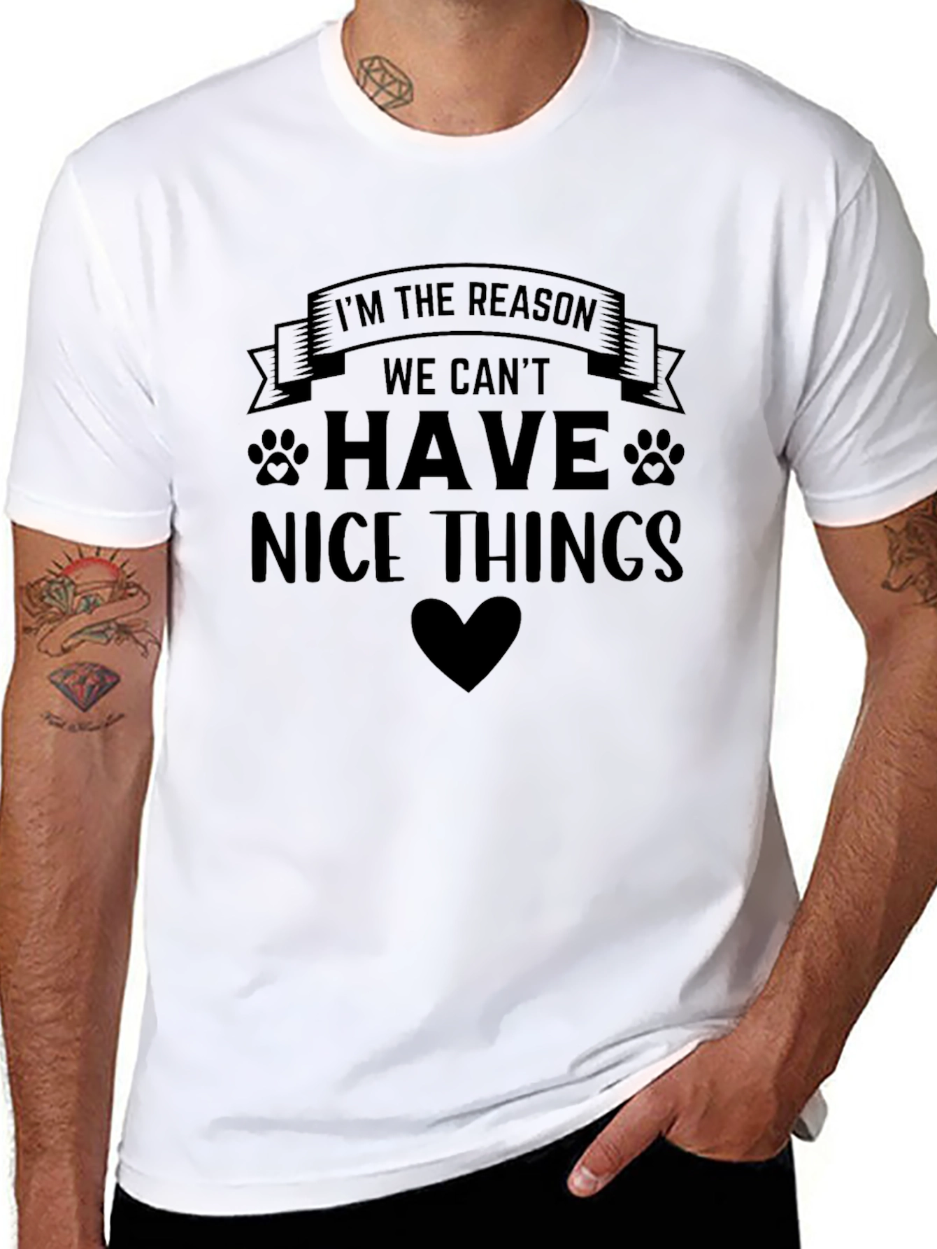 Im The Reason Funny Dog/Pet Lover T-Shirt