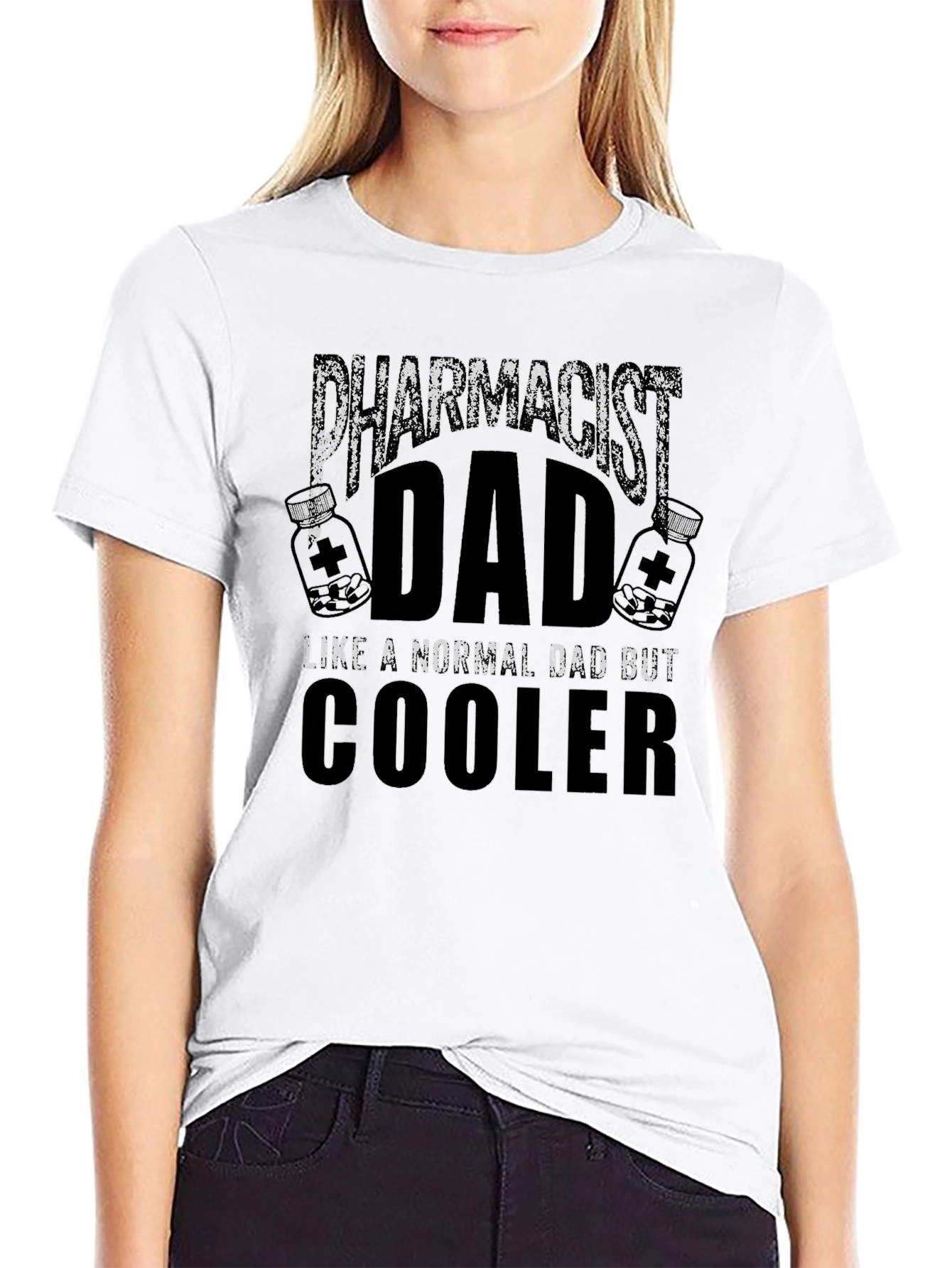 Pharmacist Dad T-Shirt - Cooler Than Normal Dad