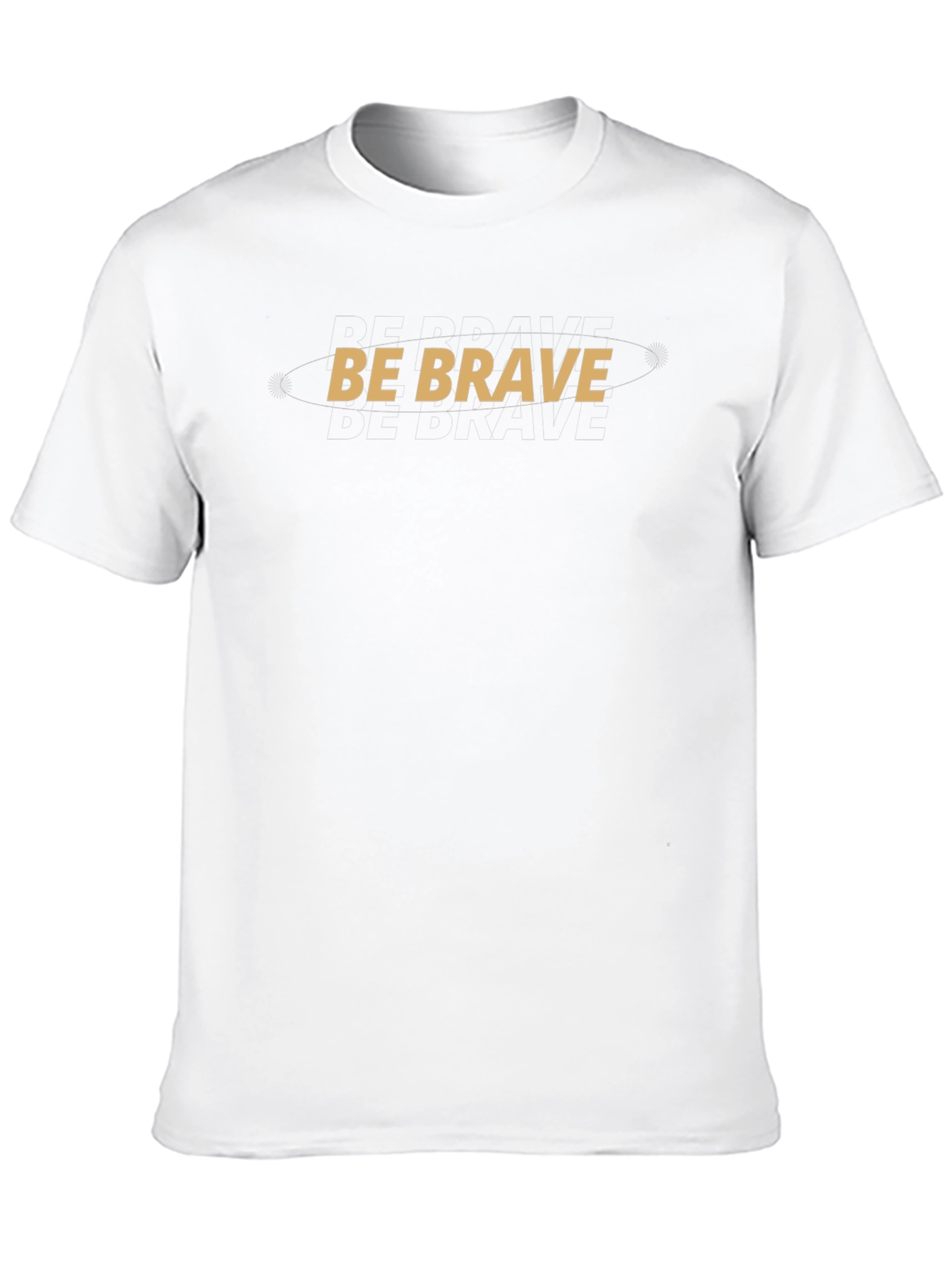 Be Brave Graphic Tee - Stylish Black T-Shirt