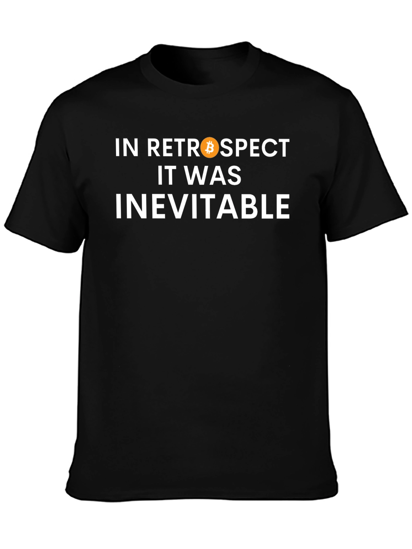 Bitcoin In Retrospect Mens Graphic Tee
