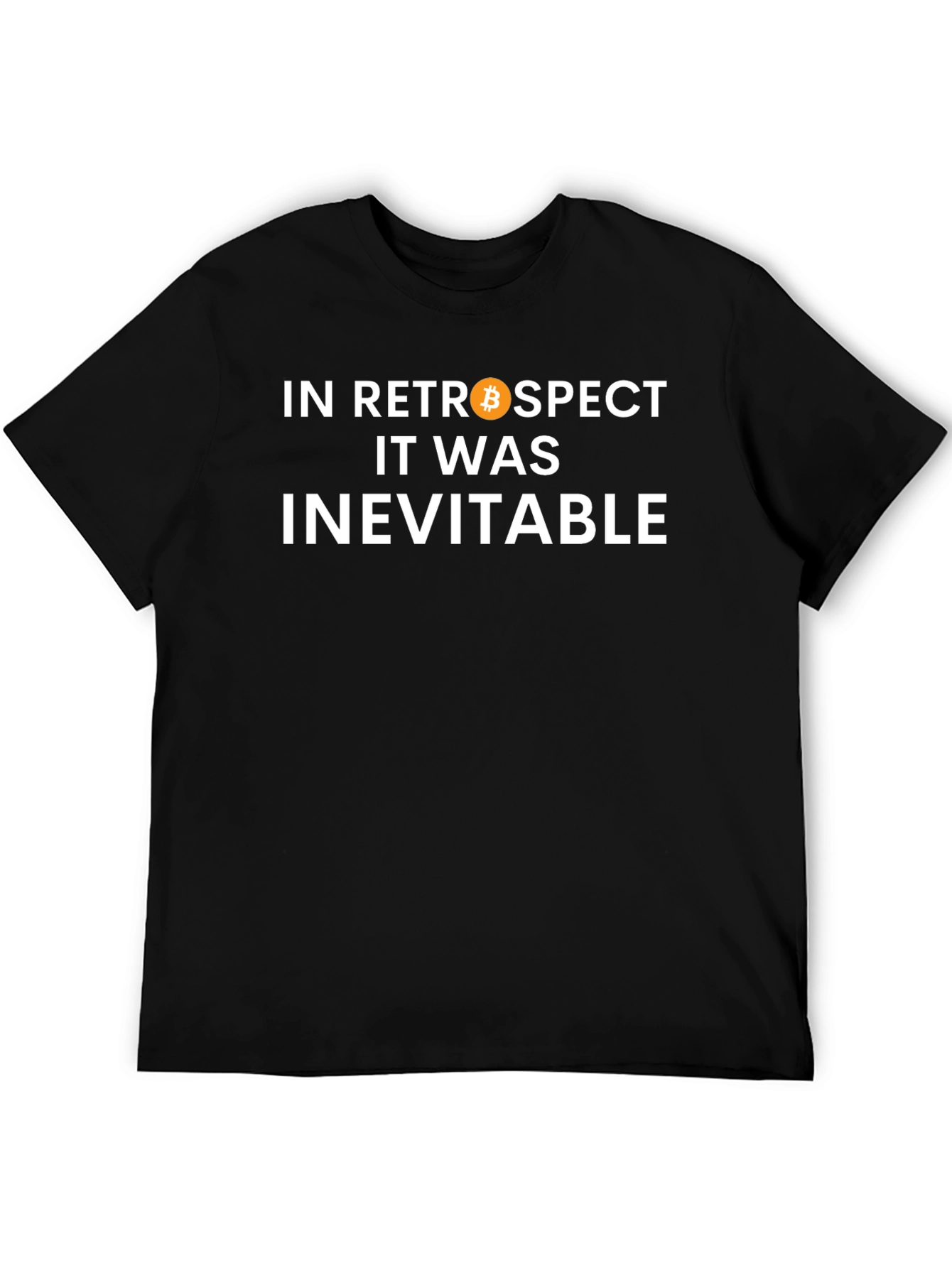 Bitcoin In Retrospect Mens Graphic Tee