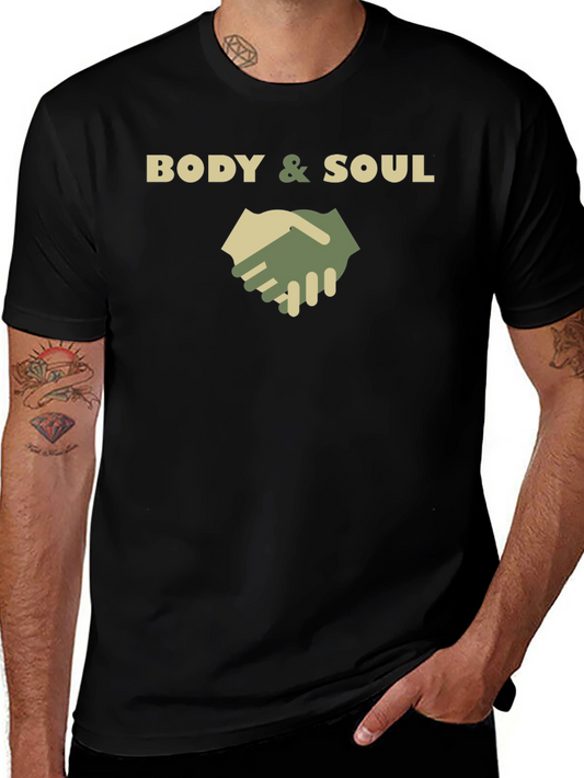 Body & Soul T-Shirt - Graphic Tee for Men