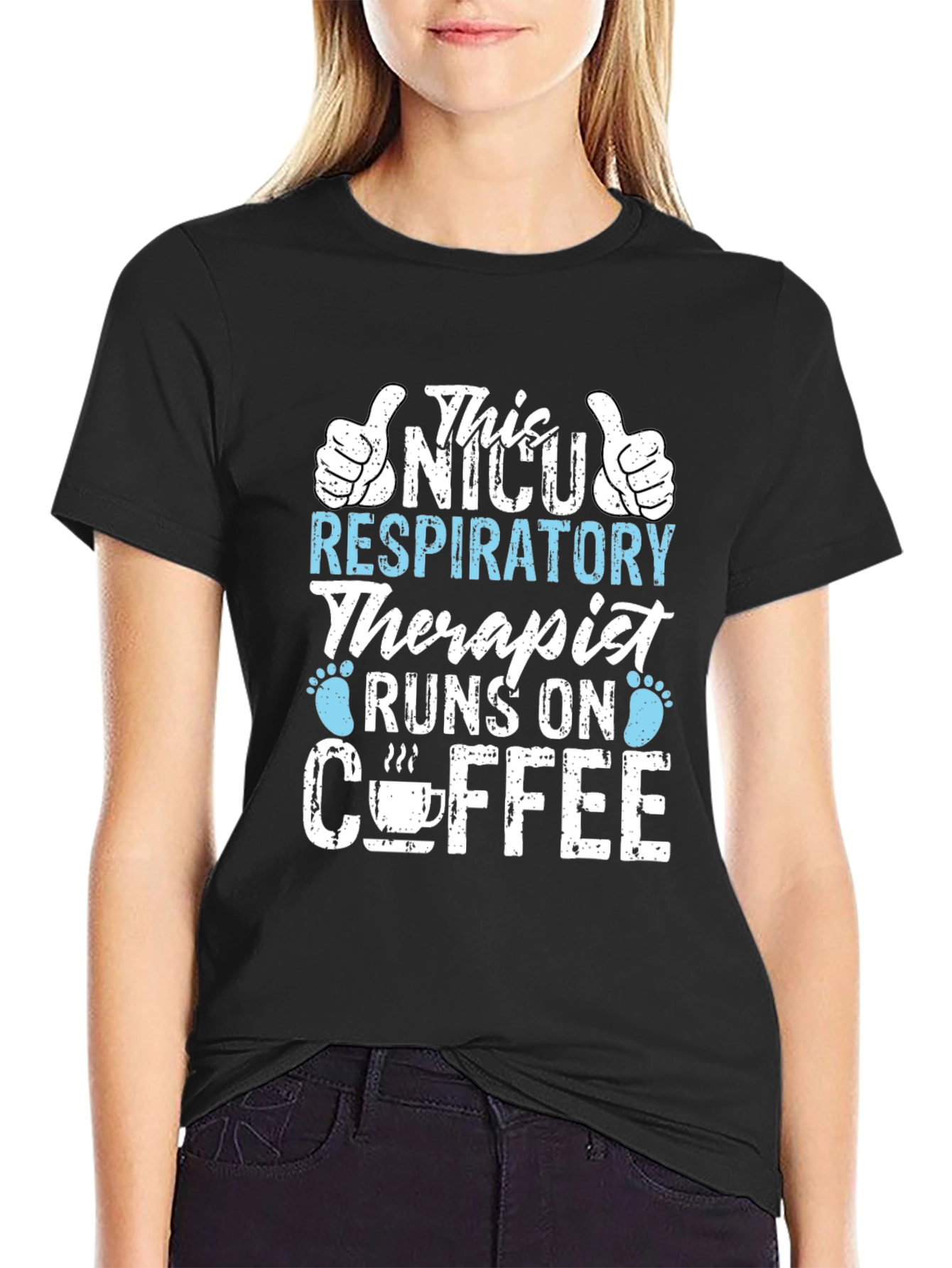 NICU Respiratory Therapist Coffee T-Shirt