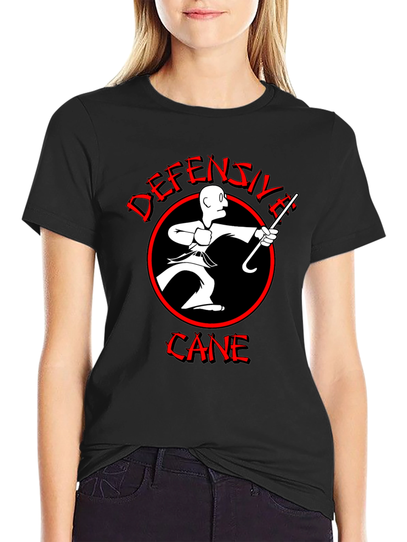 Defensive Cane Graphic Tee