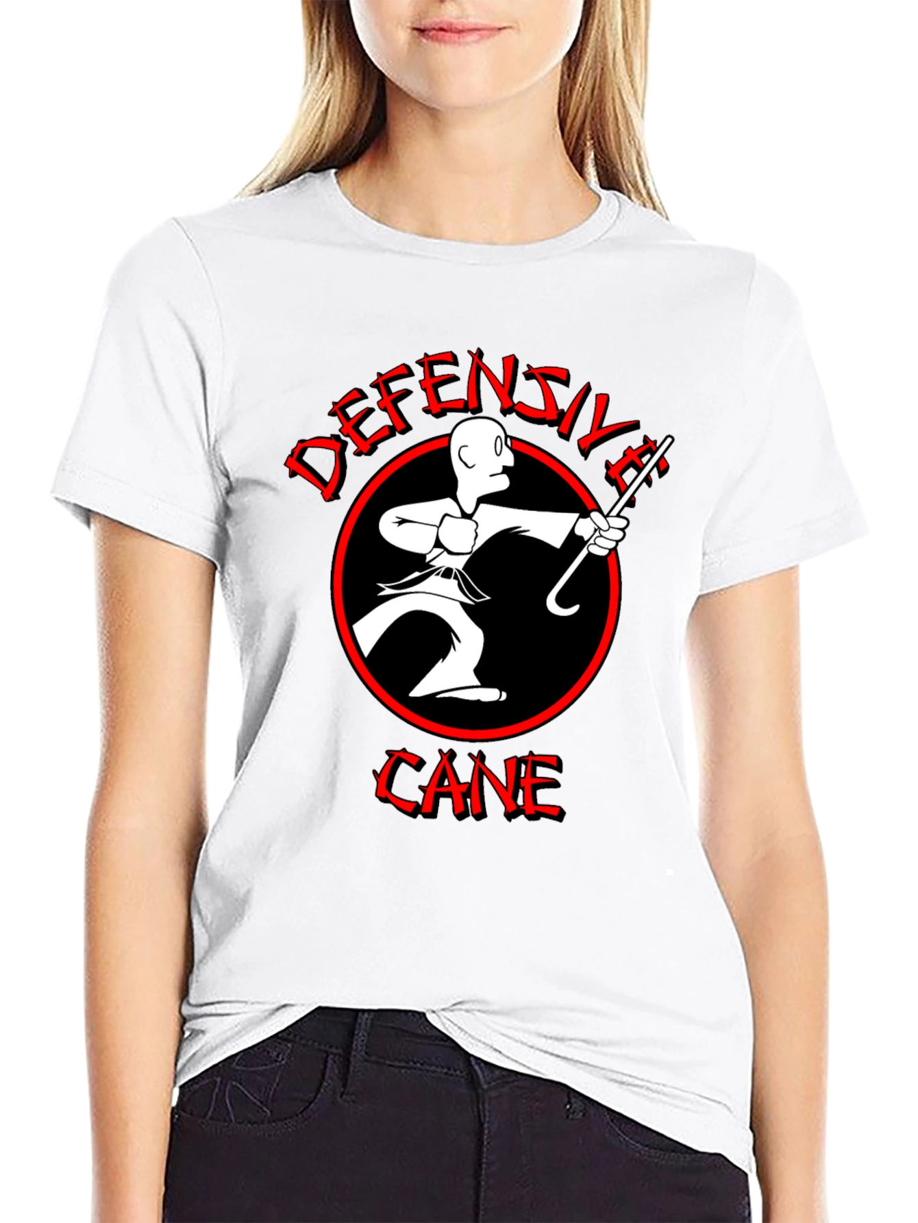 Defensive Cane Graphic Tee