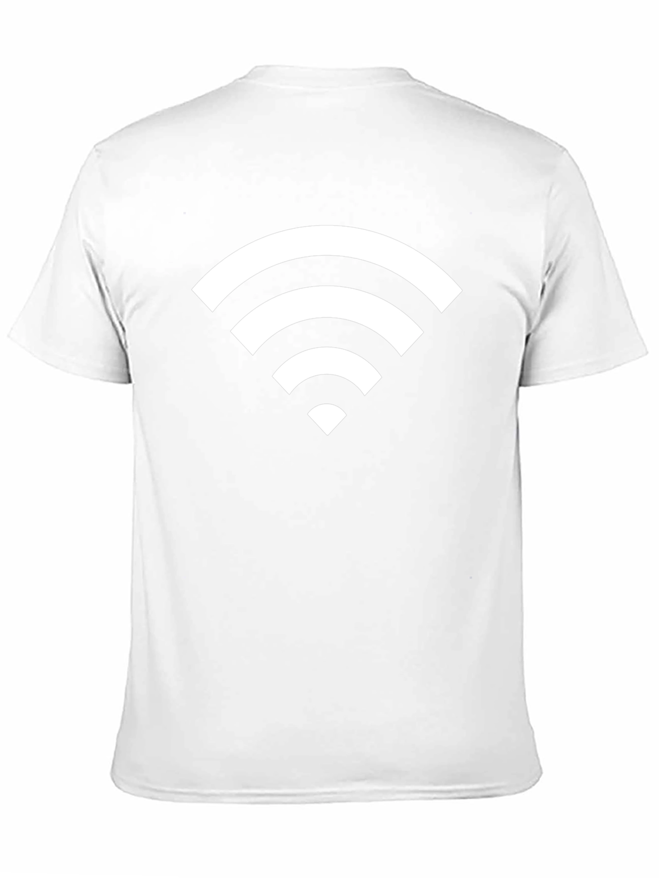 Wi-Fi Symbol Black T-Shirt