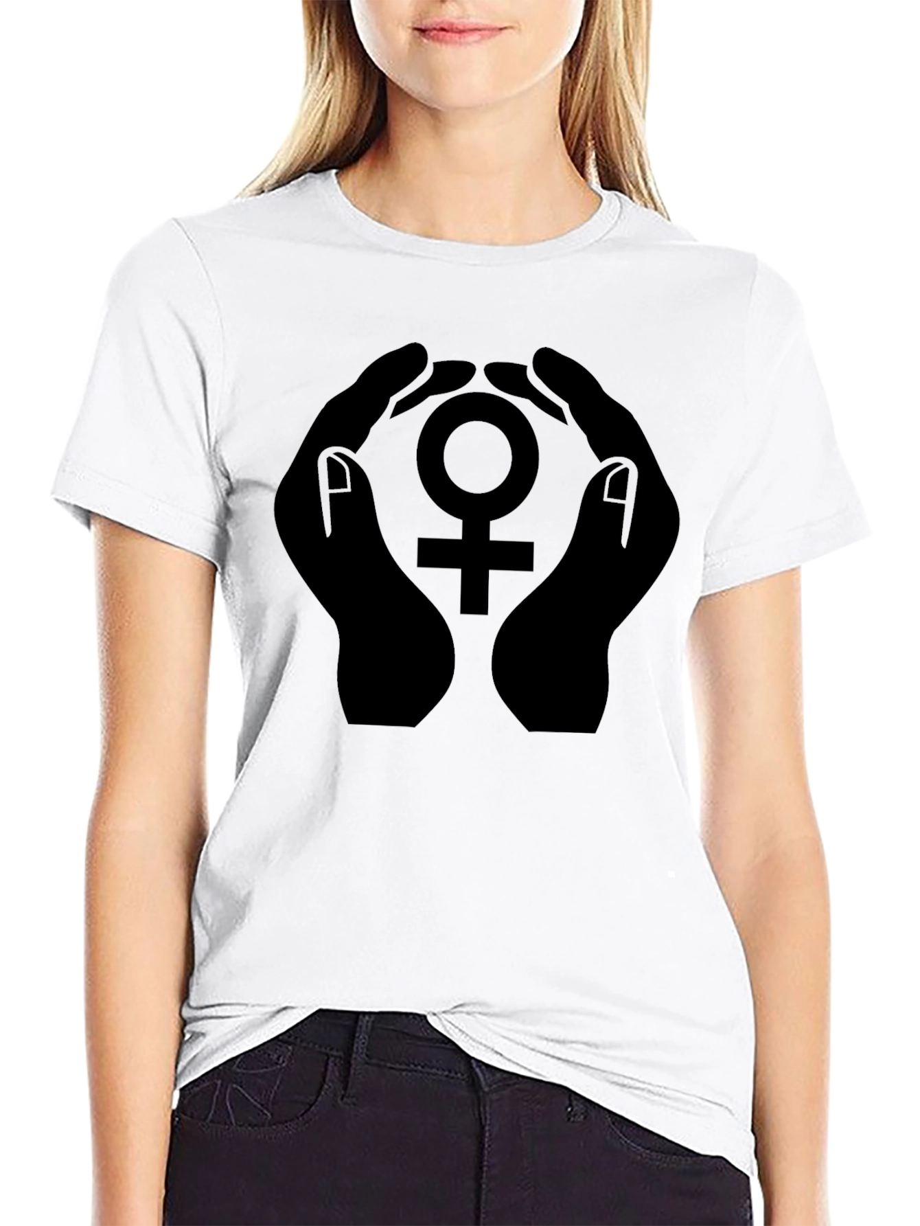 Feminist Symbol Graphic T-Shirt