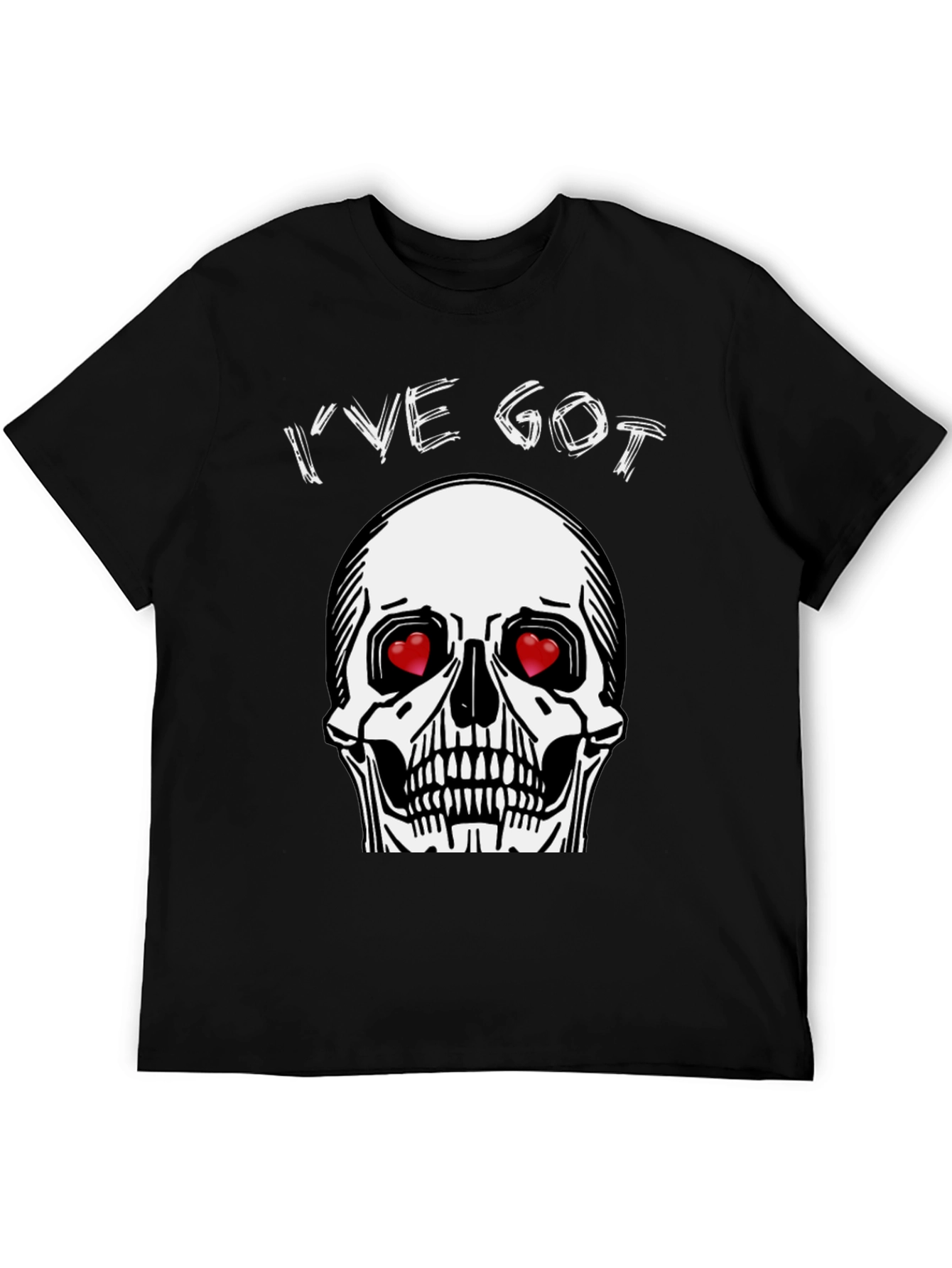 Ive Got Love Skull Graphic T-Shirt