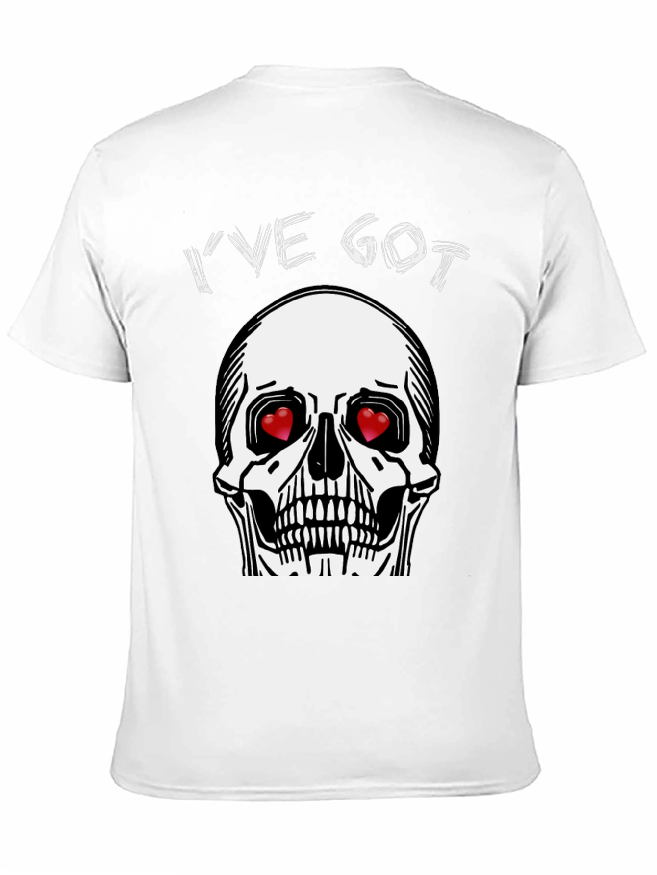 Ive Got Love Skull Graphic T-Shirt