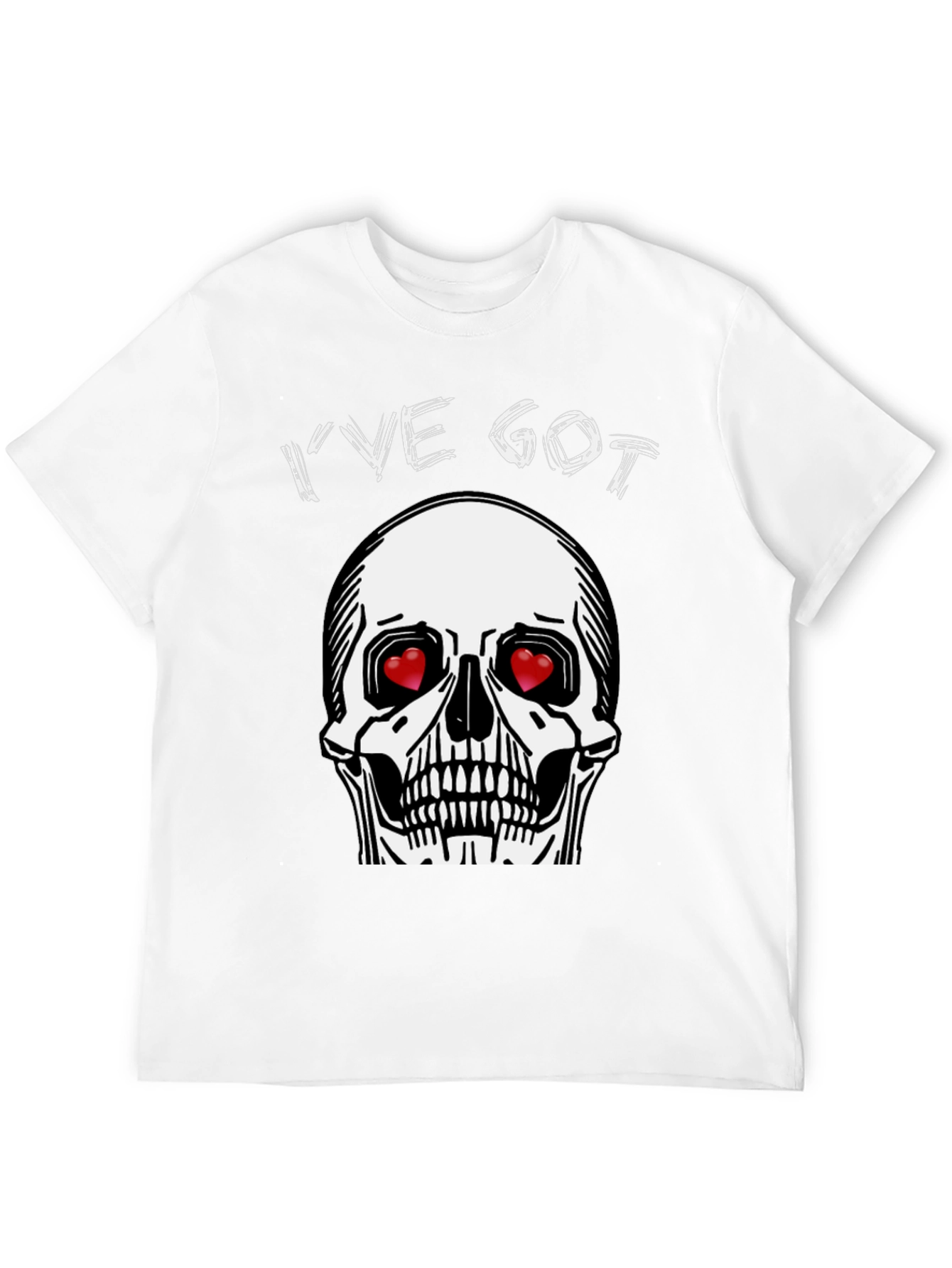 Ive Got Love Skull Graphic T-Shirt