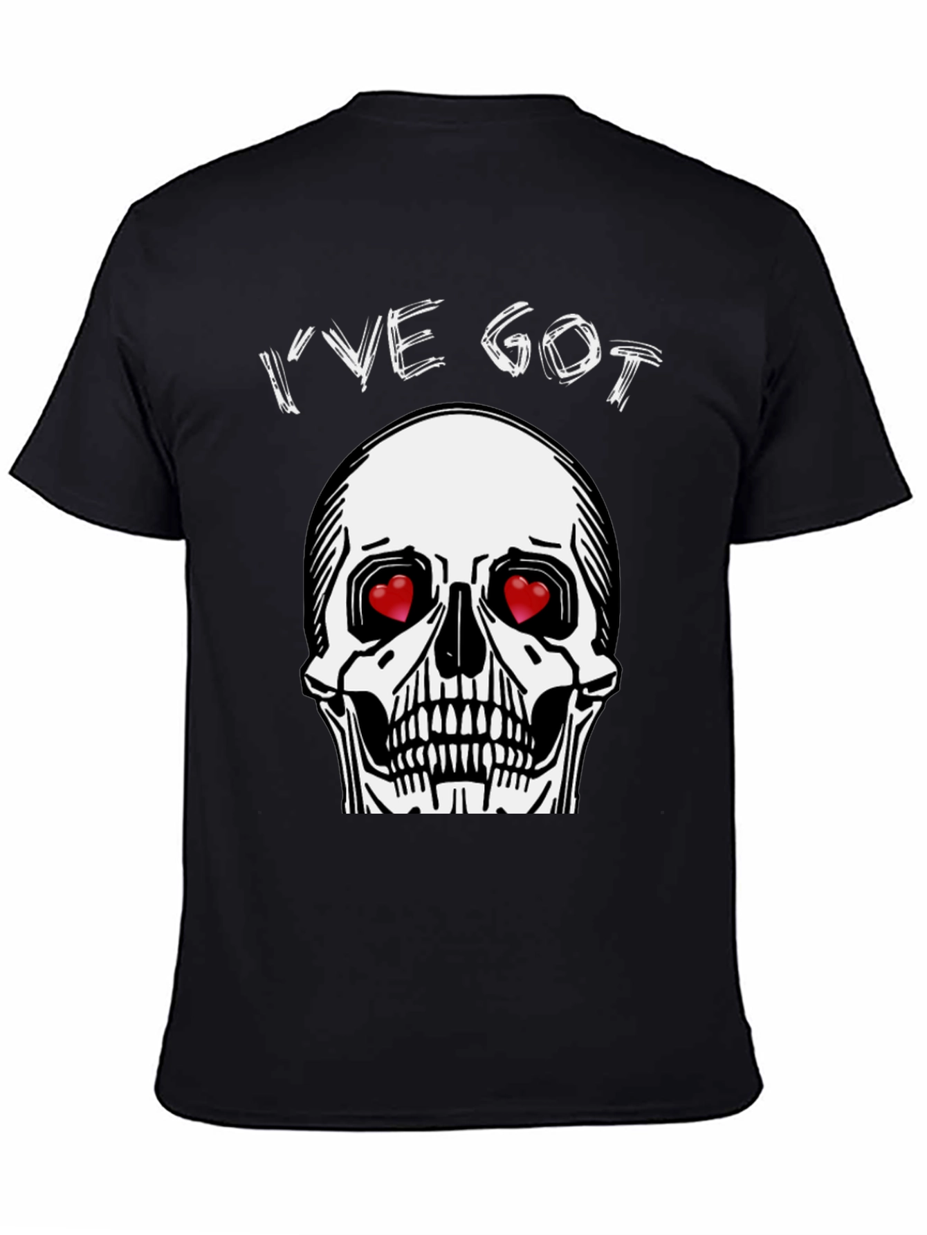 Ive Got Love Skull Graphic T-Shirt