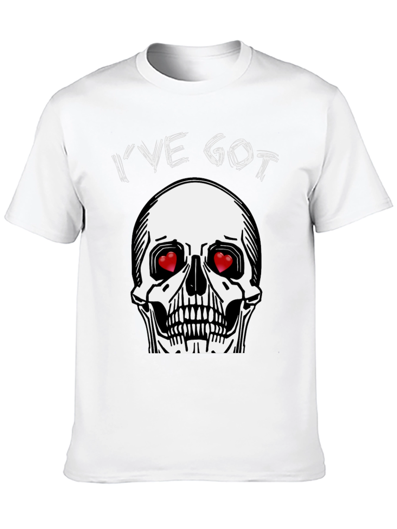 Ive Got Love Skull Graphic T-Shirt