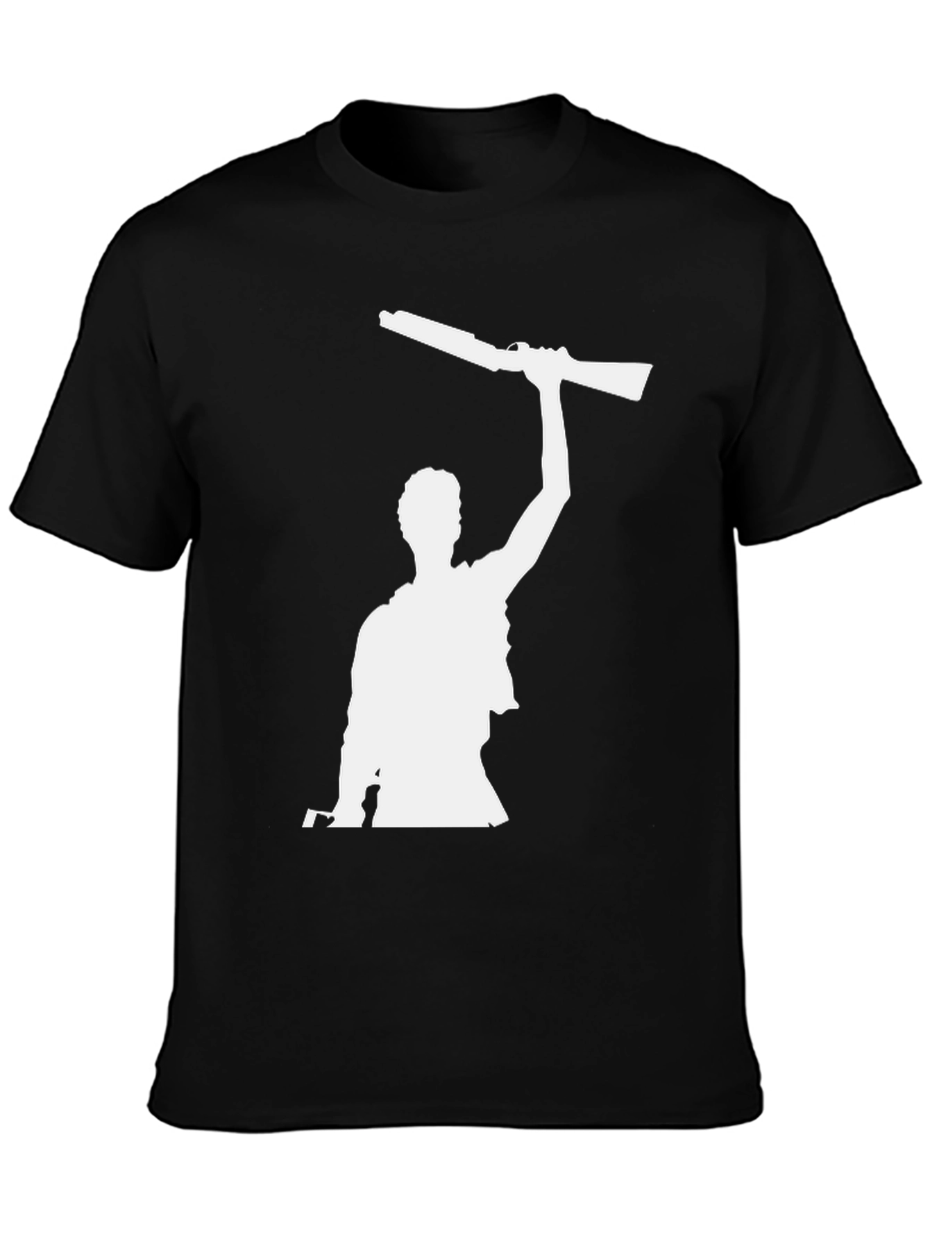 Evil Dead T-Shirt - Groovy Ash Silhouette