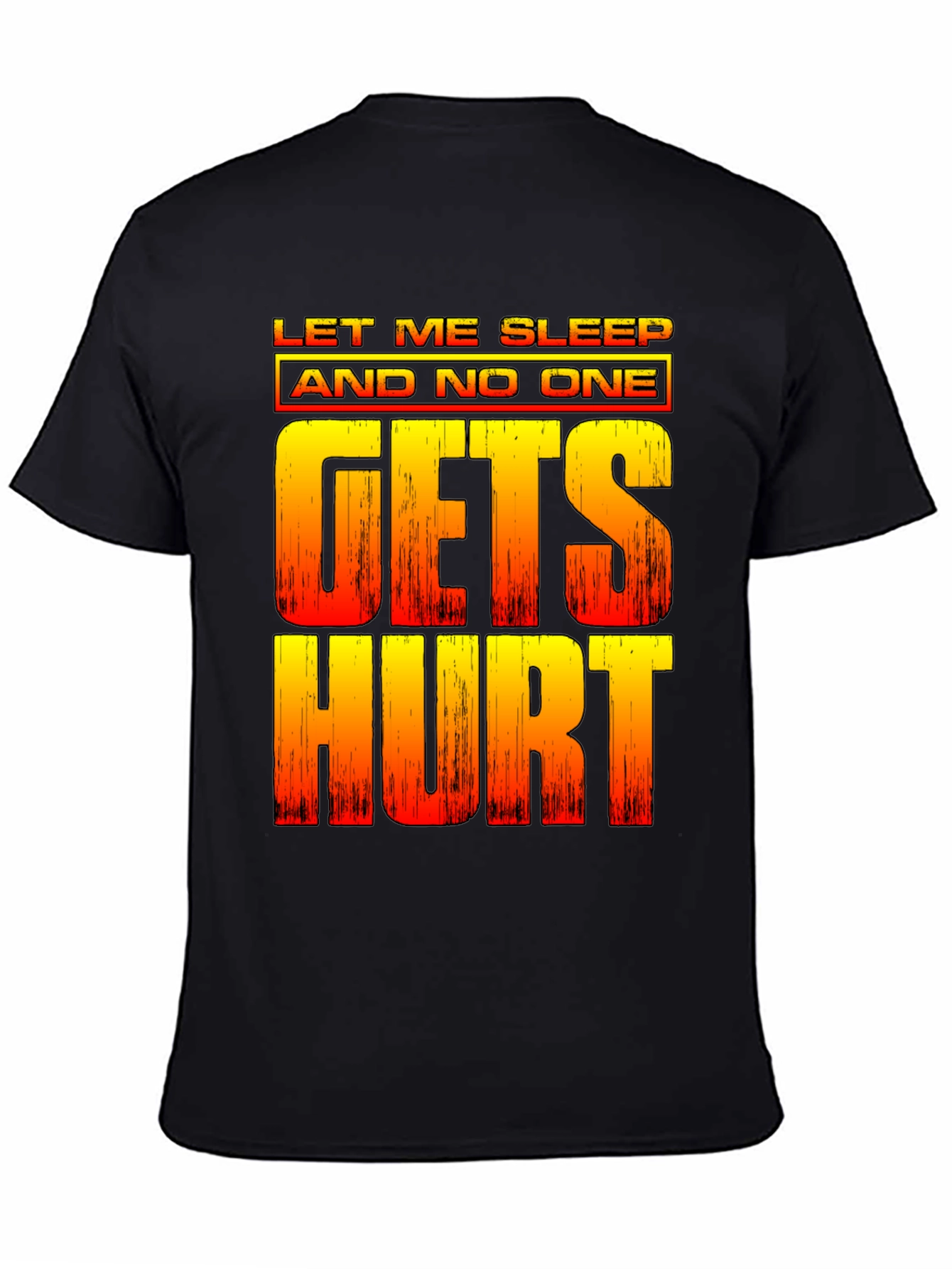 Let Me Sleep Funny Graphic Tee