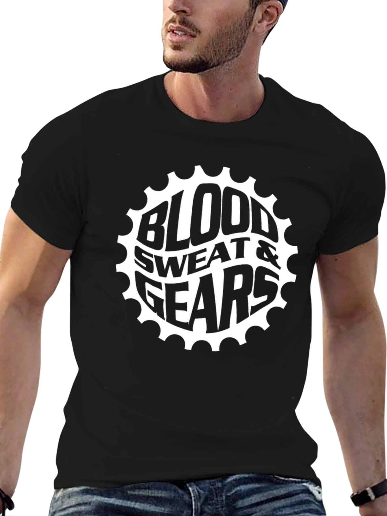 Blood Sweat & Gears Graphic Tee