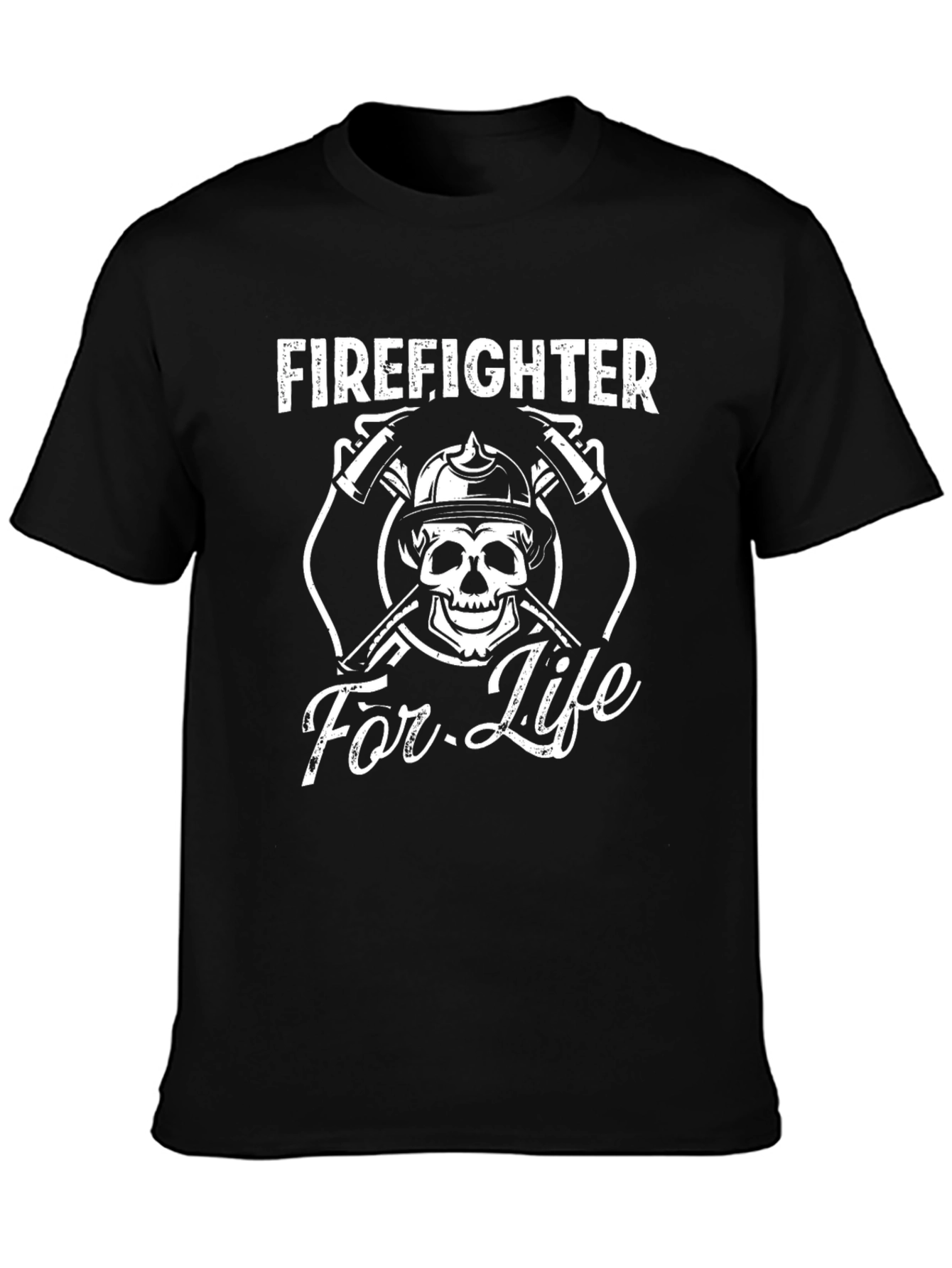 Firefighter For Life Graphic T-Shirt